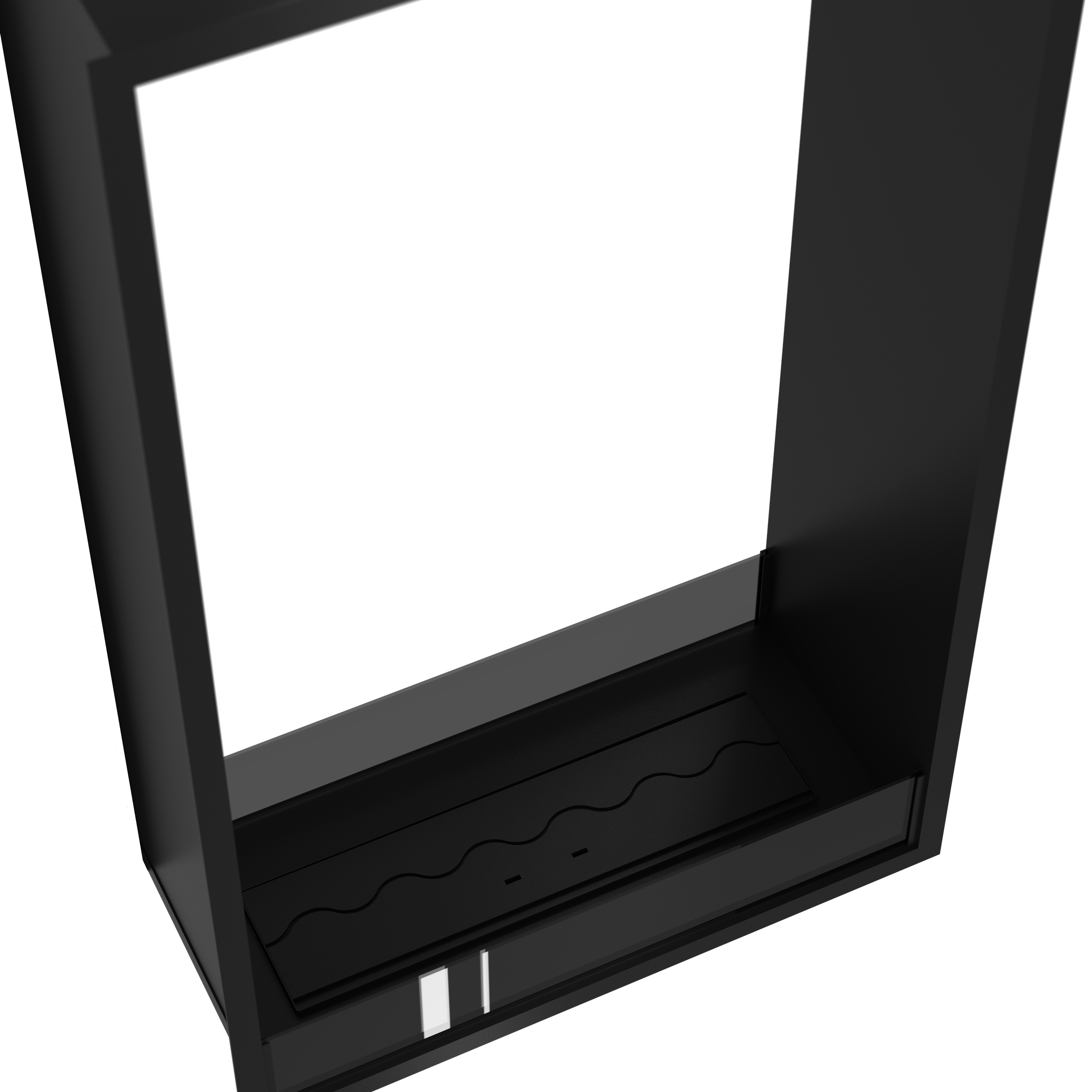 Fame Vertical Bio Ethanol Doorkijkhaard 80 x 180 cm