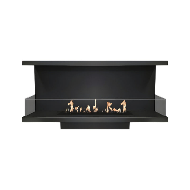 Made Driezijdig Inbouwhaard 80 cm