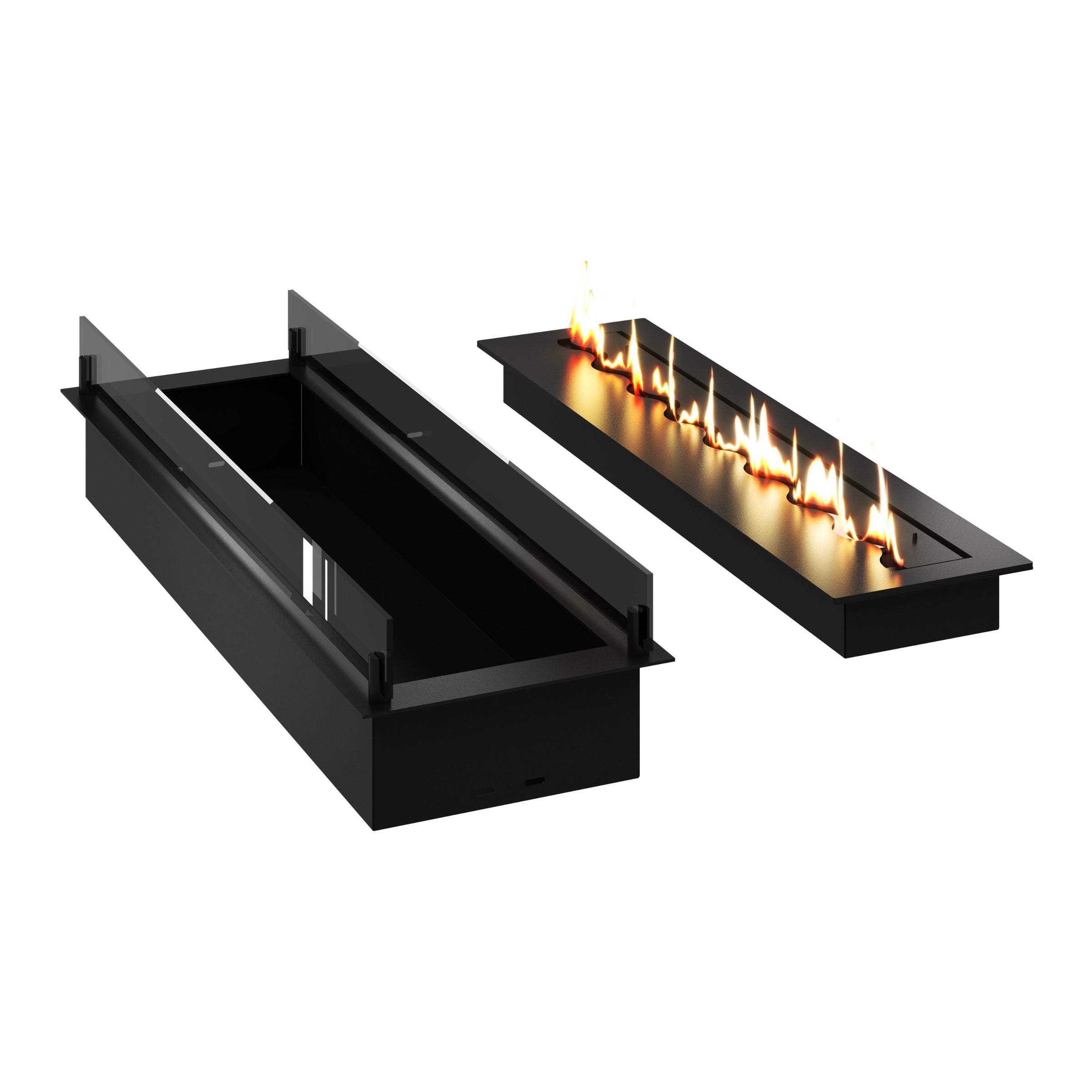 Solo Inzethaard Met Glas 100 cm