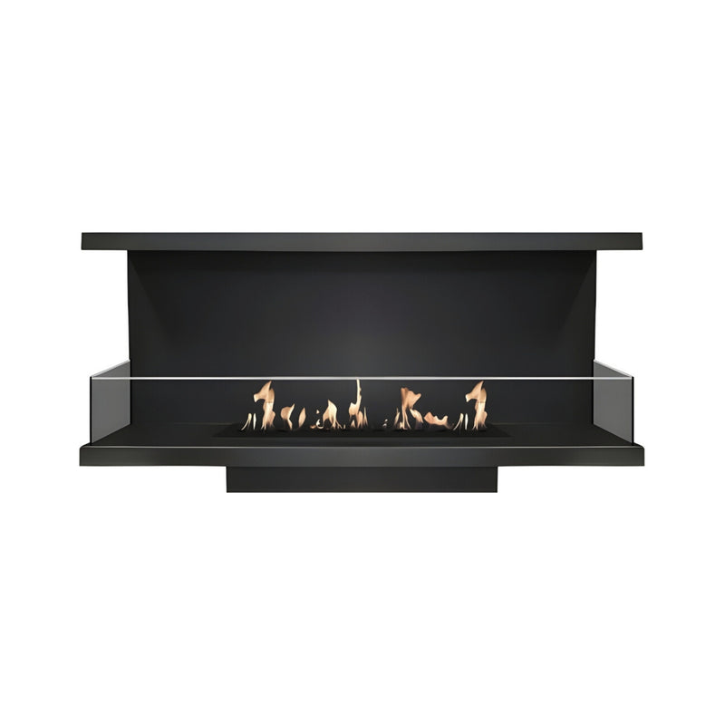 Made Driezijdig Inbouwhaard 90 cm