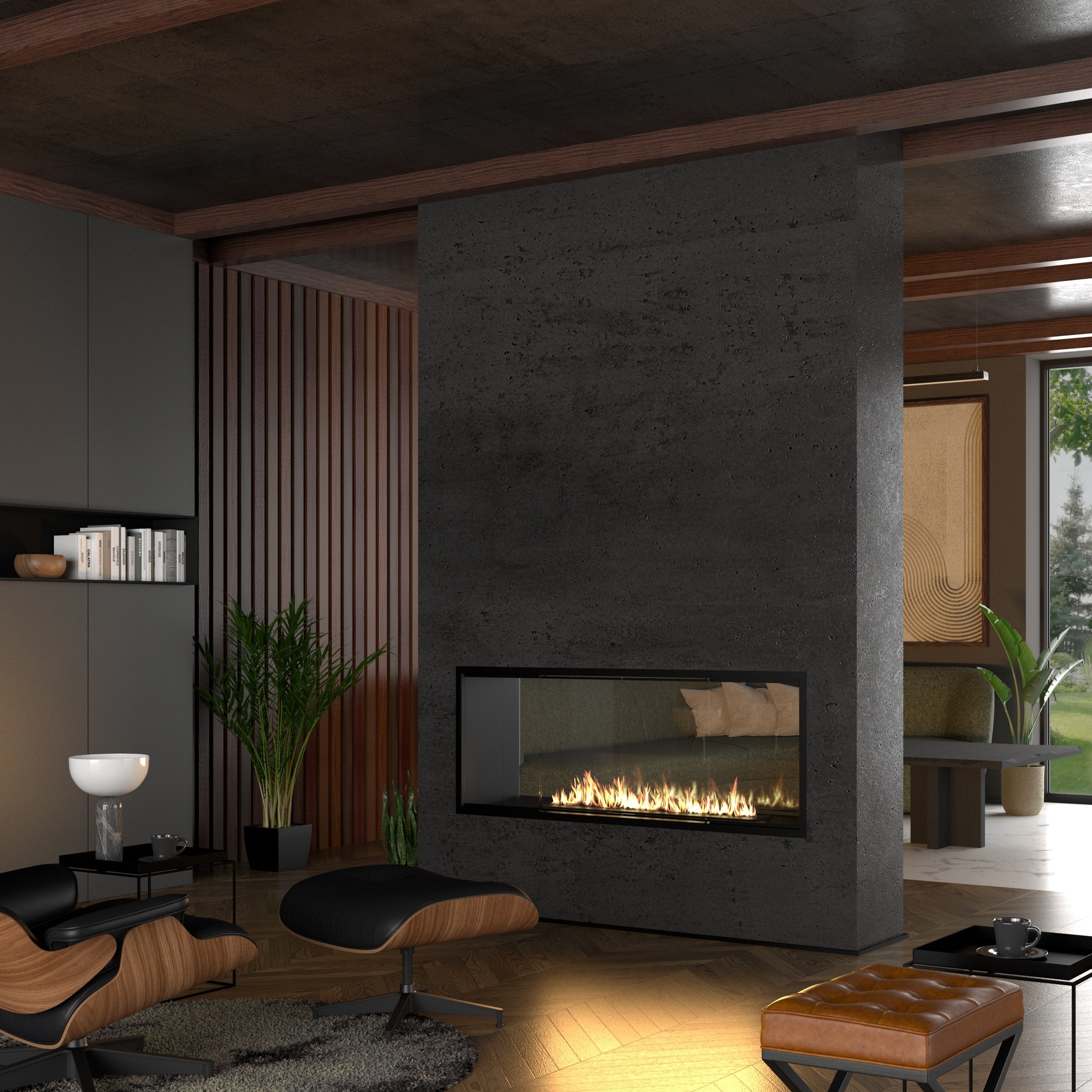 Fame Bio Ethanol Doorkijkhaard 180 cm