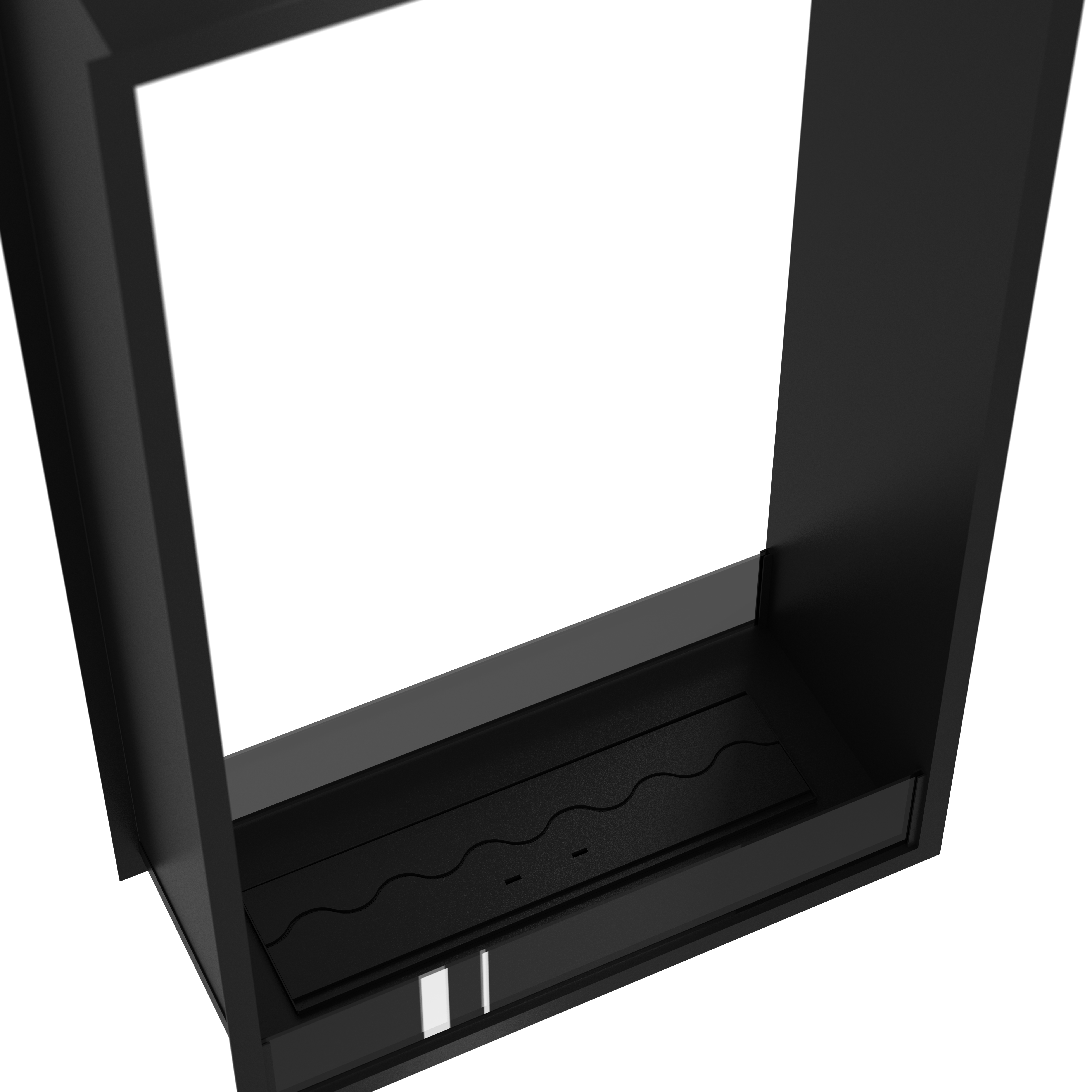 Fame Vertical Bio Ethanol Doorkijkhaard 70 x 160 cm