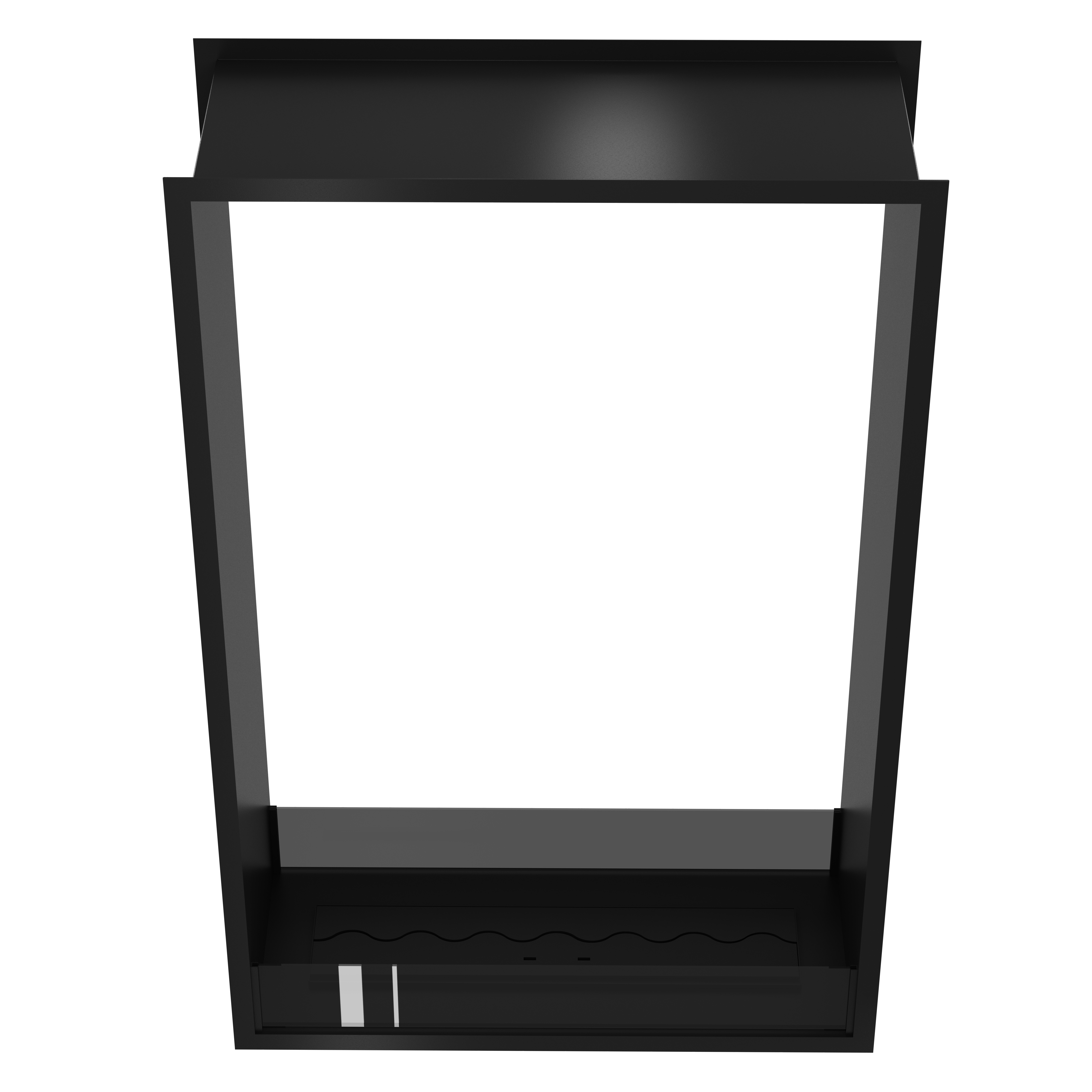 Fame Vertical Bio Ethanol Doorkijkhaard 100 x 200 cm