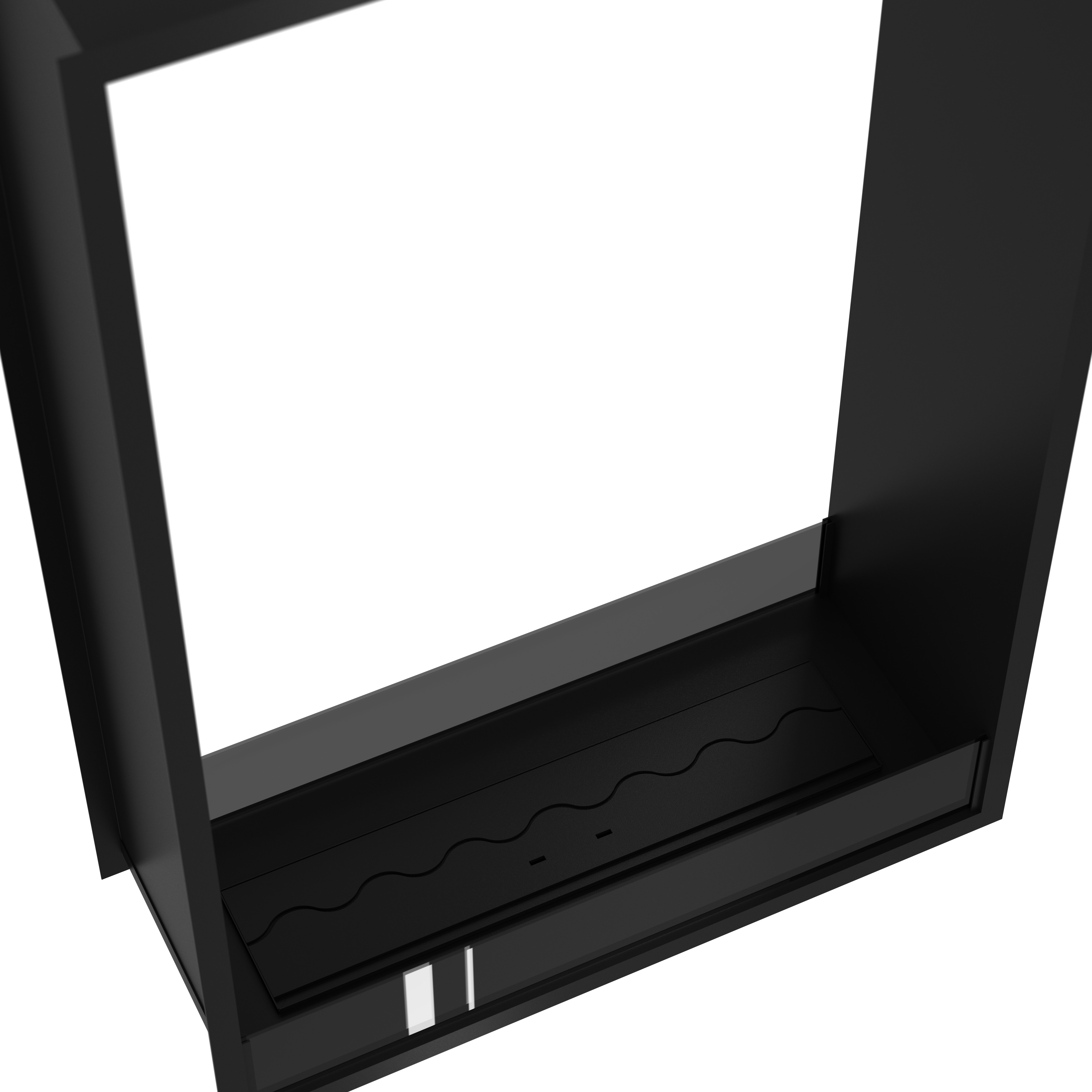 Fame Vertical Bio Ethanol Doorkijkhaard 100 x 200 cm