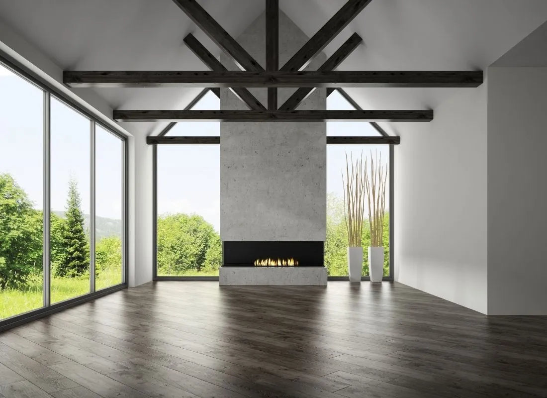 Izala Design Built-in Fireplace 335 CM