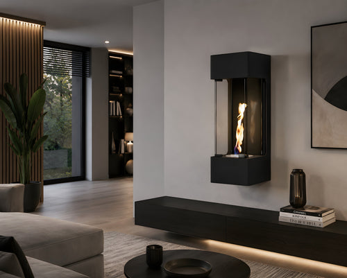 Air Box Bio Ethanol Wandhaard H80 cm