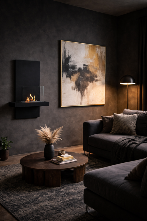 Aliana Bio Ethanol Wandhaard H80 cm