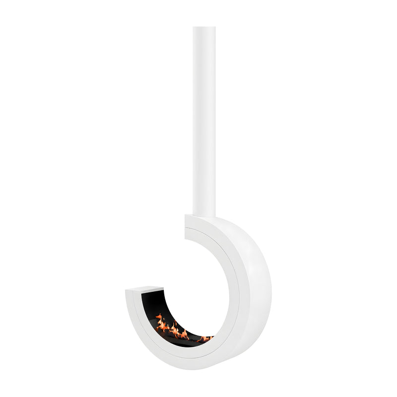 Arcos 3/4 Tube Plafondhaard Wit Ø80 - Ø120 cm