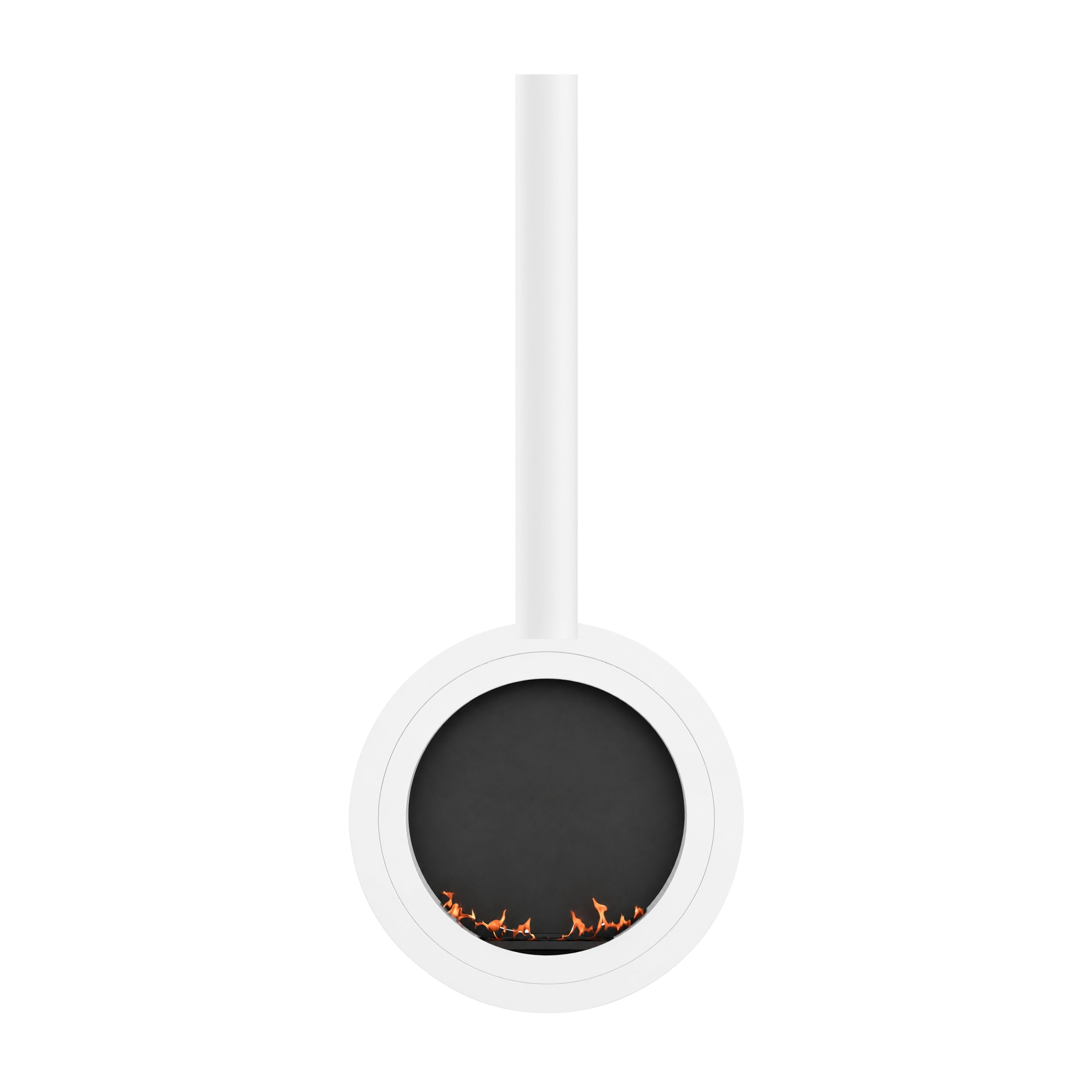 Arcos Close Tube Plafondhaard Wit Ø80 - Ø120 cm