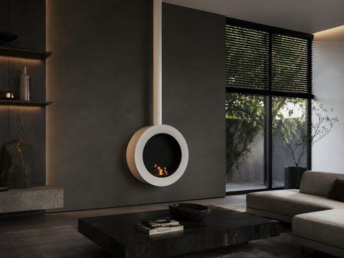 Arcos Close Tube Plafondhaard Wit Ø80 - Ø120 cm