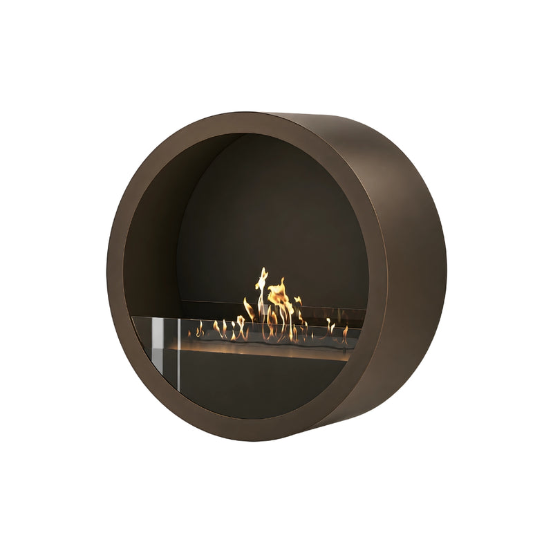 Aurel Roundfire Wandhaard Donker Brons Ø80 - Ø120 cm