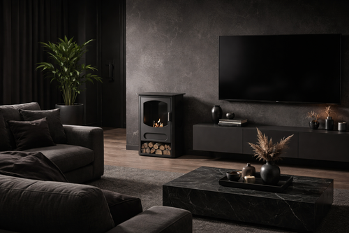 Aurora Bio Ethanol Kachel H70 cm