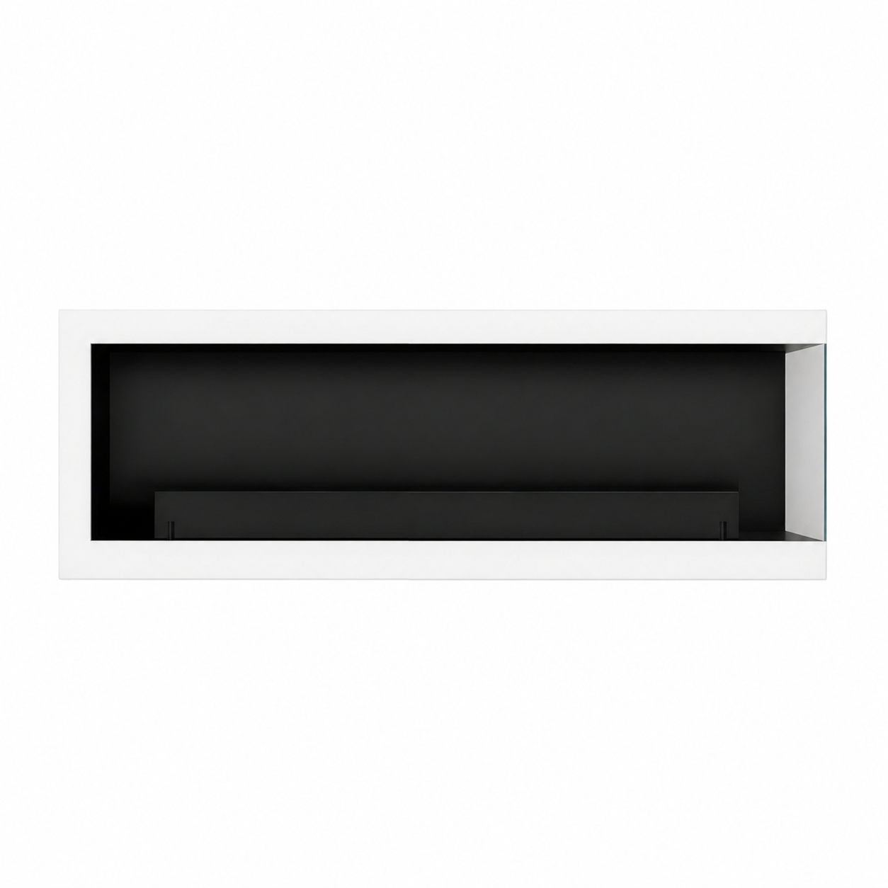 Base Box Rechts Hangende Hoekhaard Wit 120 cm