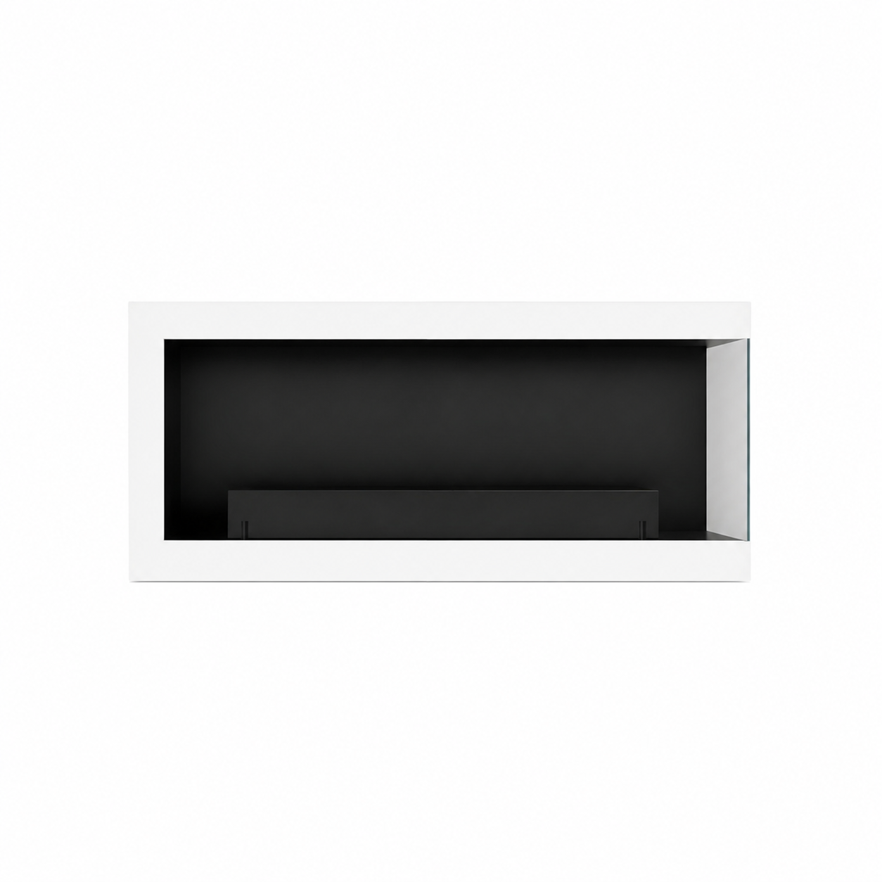 Base Box Rechts Hangende Hoekhaard Wit 80 cm