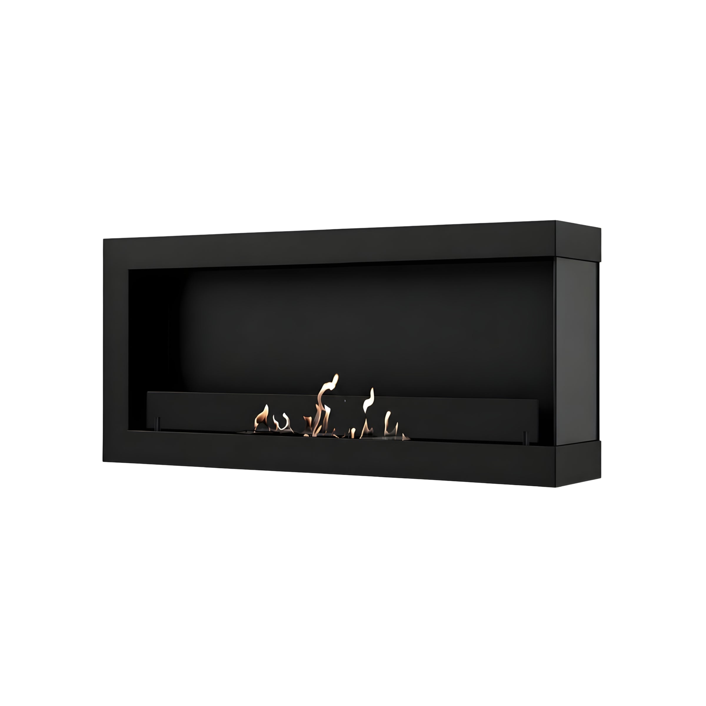 Base Box Rechts Hangende Hoekhaard Zwart 80 cm