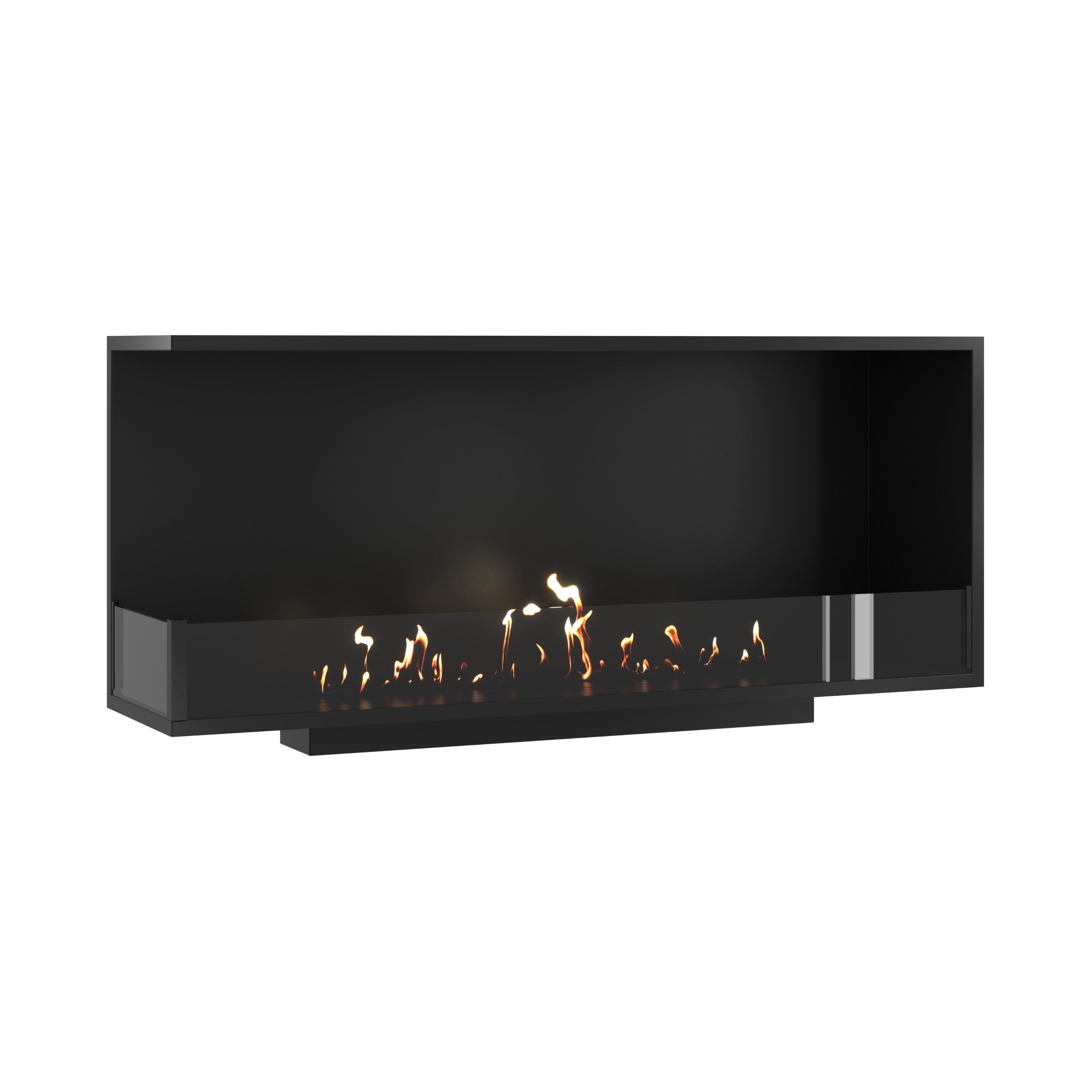 Base Links Inbouwhoekhaard 130 cm