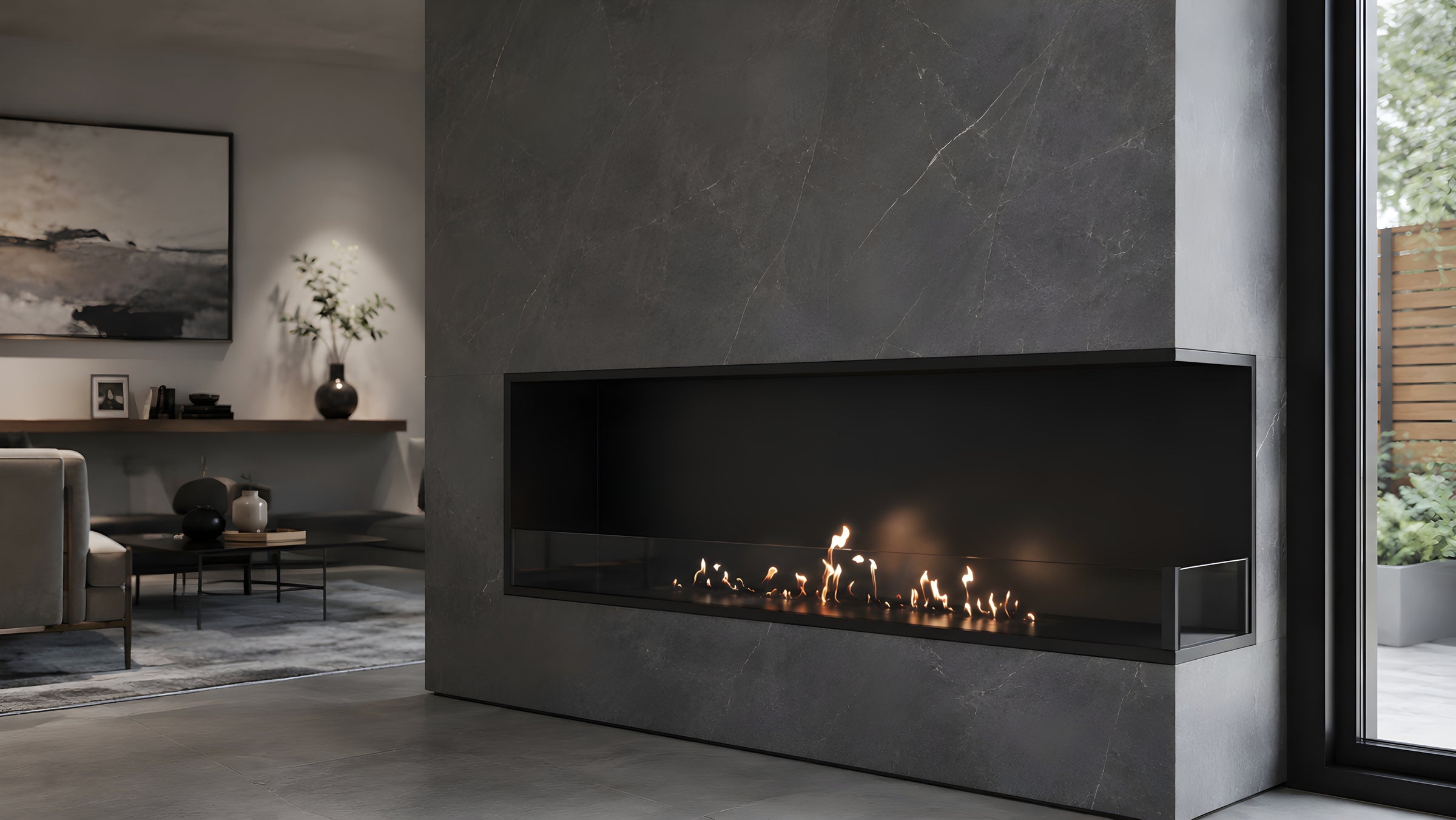Base Rechts Inbouwhoekhaard 150 cm
