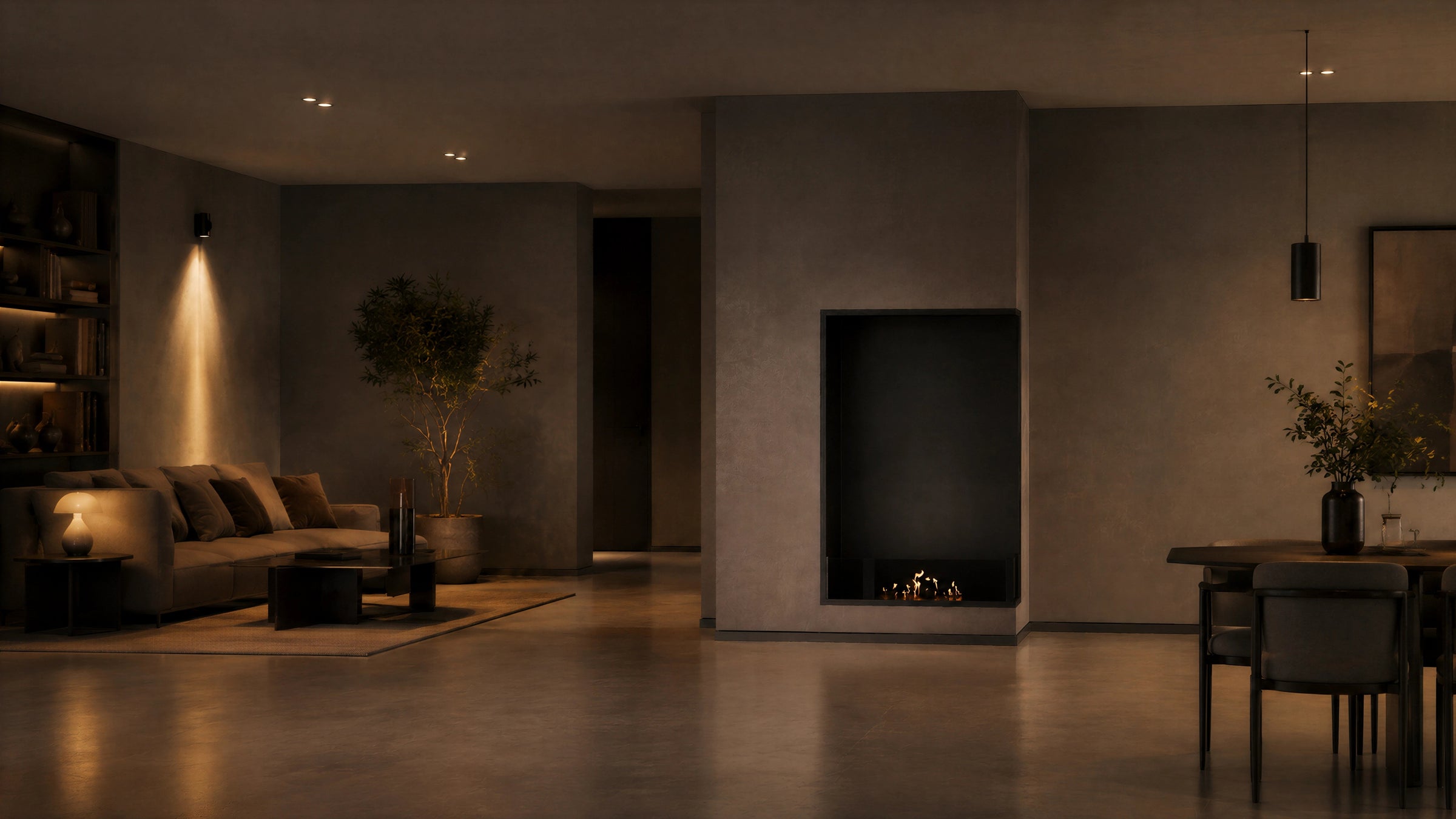 Base Rechts Verticale Inbouwhoekhaard 70 x 140 cm