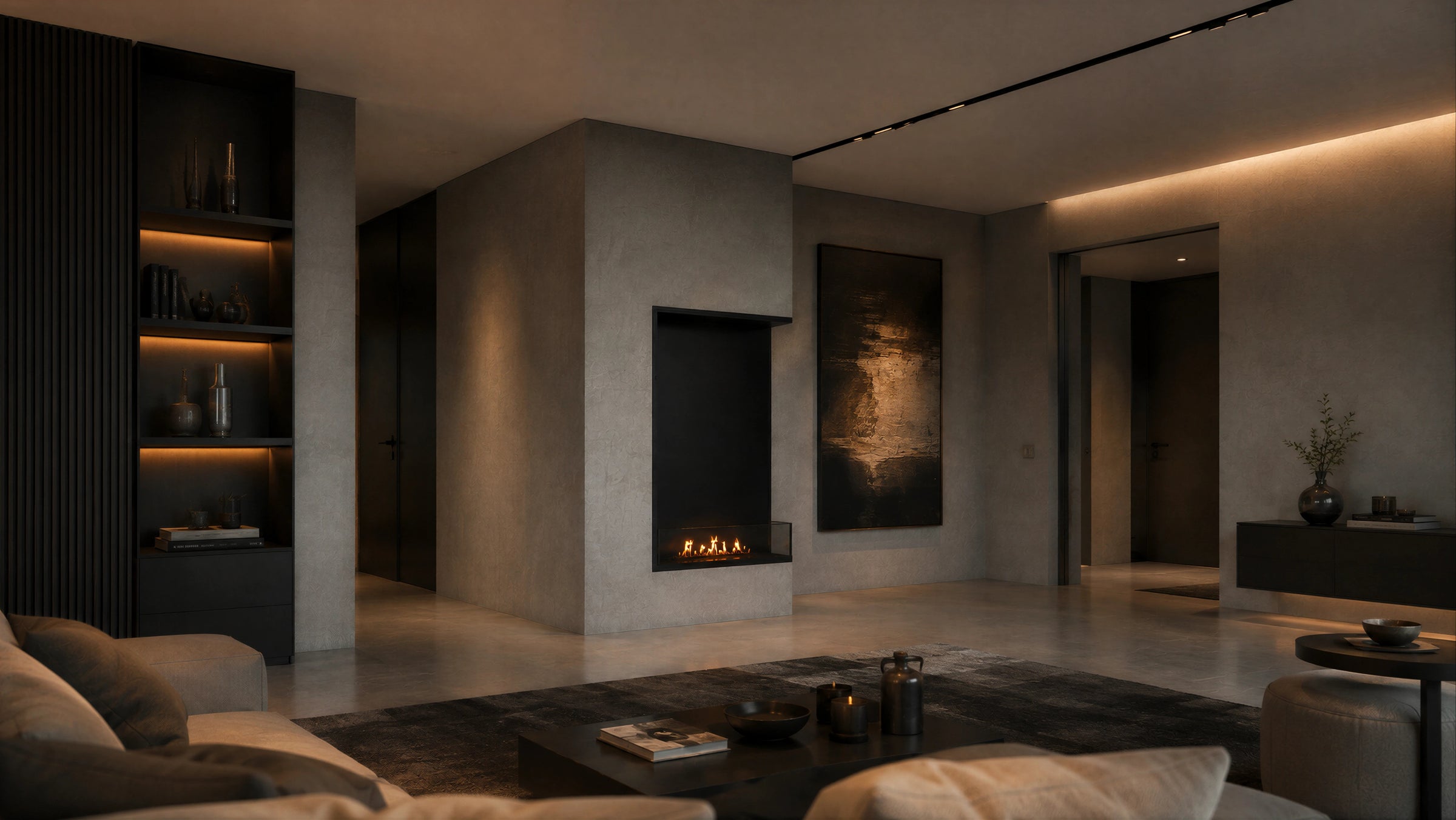 Base Rechts Verticale Inbouwhoekhaard 80 x 140 cm