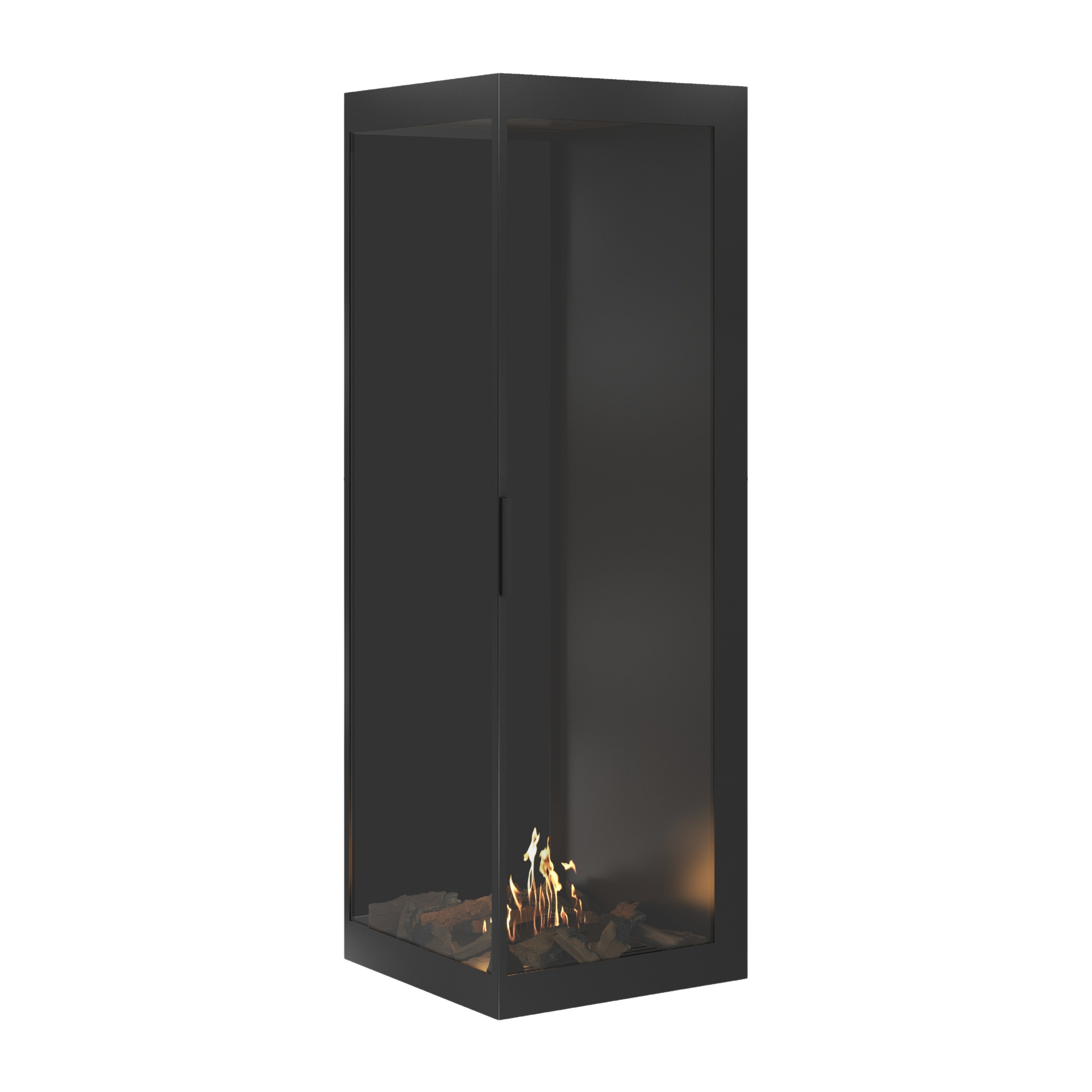Base Vertical Hoekhaard Links Volle Glas 60 x 180 cm