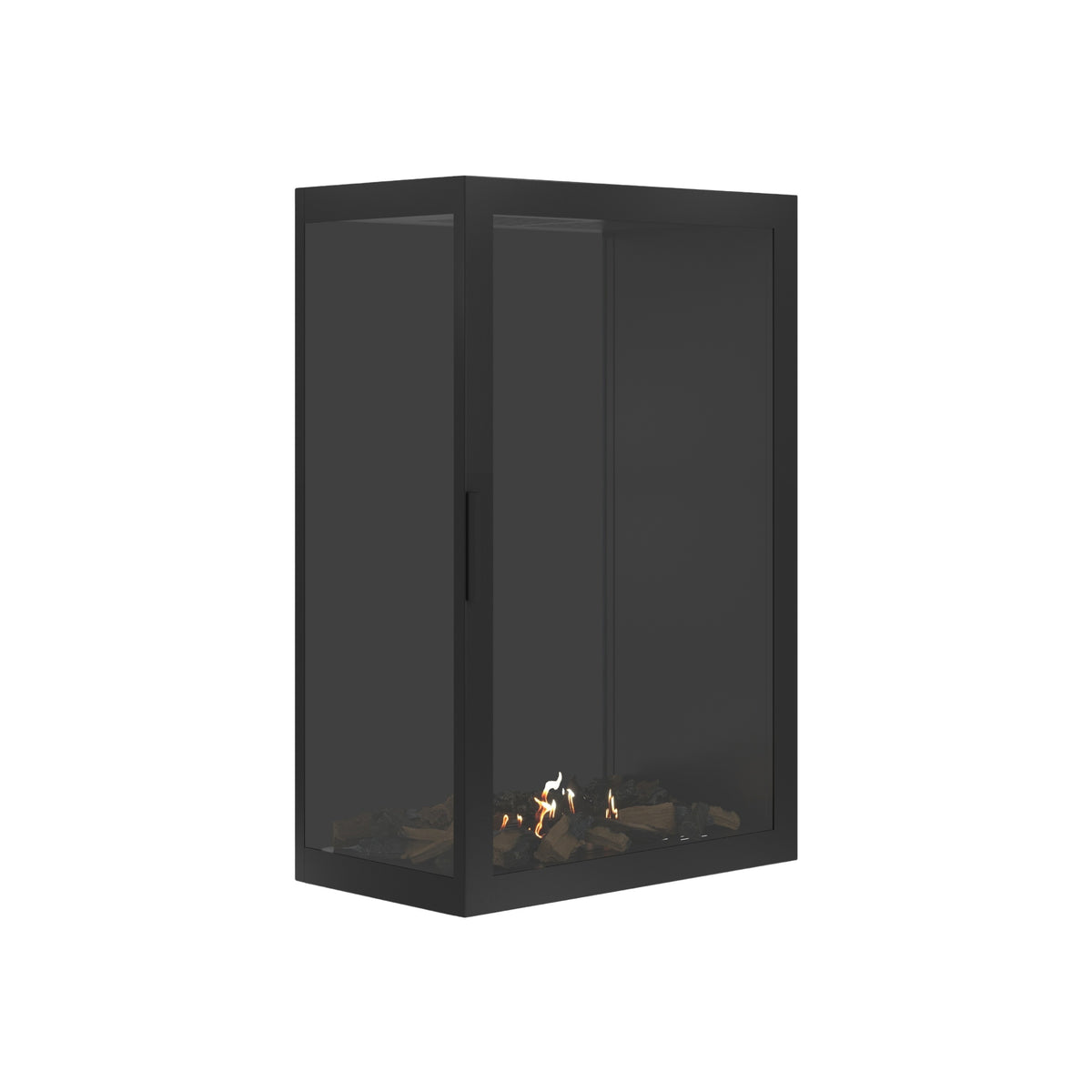 Base Vertical Hoekhaard Links Volle Glas 70 x 120 cm
