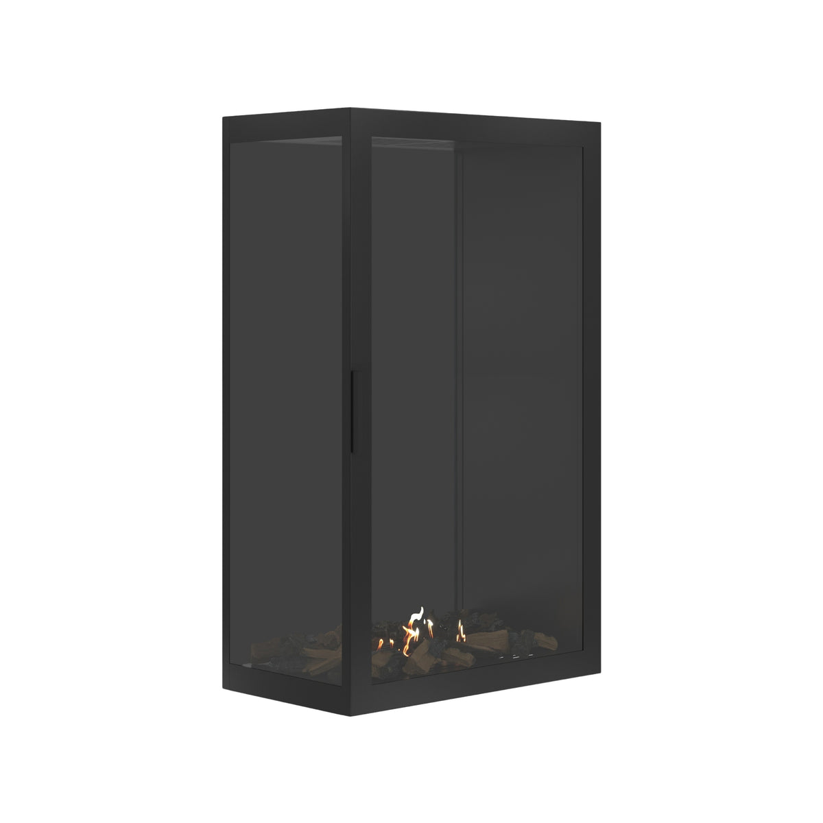 Base Vertical Hoekhaard Links Volle Glas 70 x 140 cm