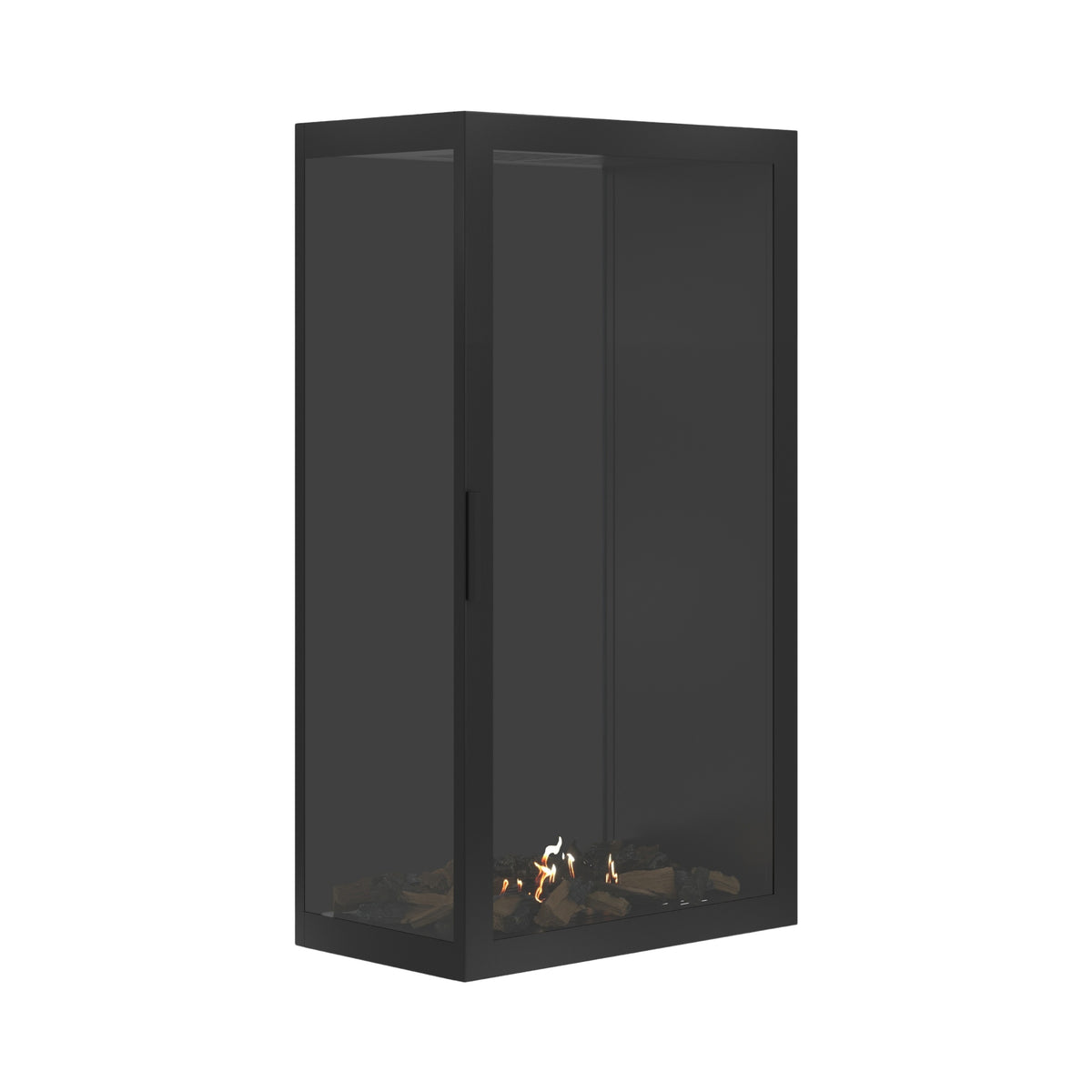 Base Vertical Hoekhaard Links Volle Glas 70 x 160 cm