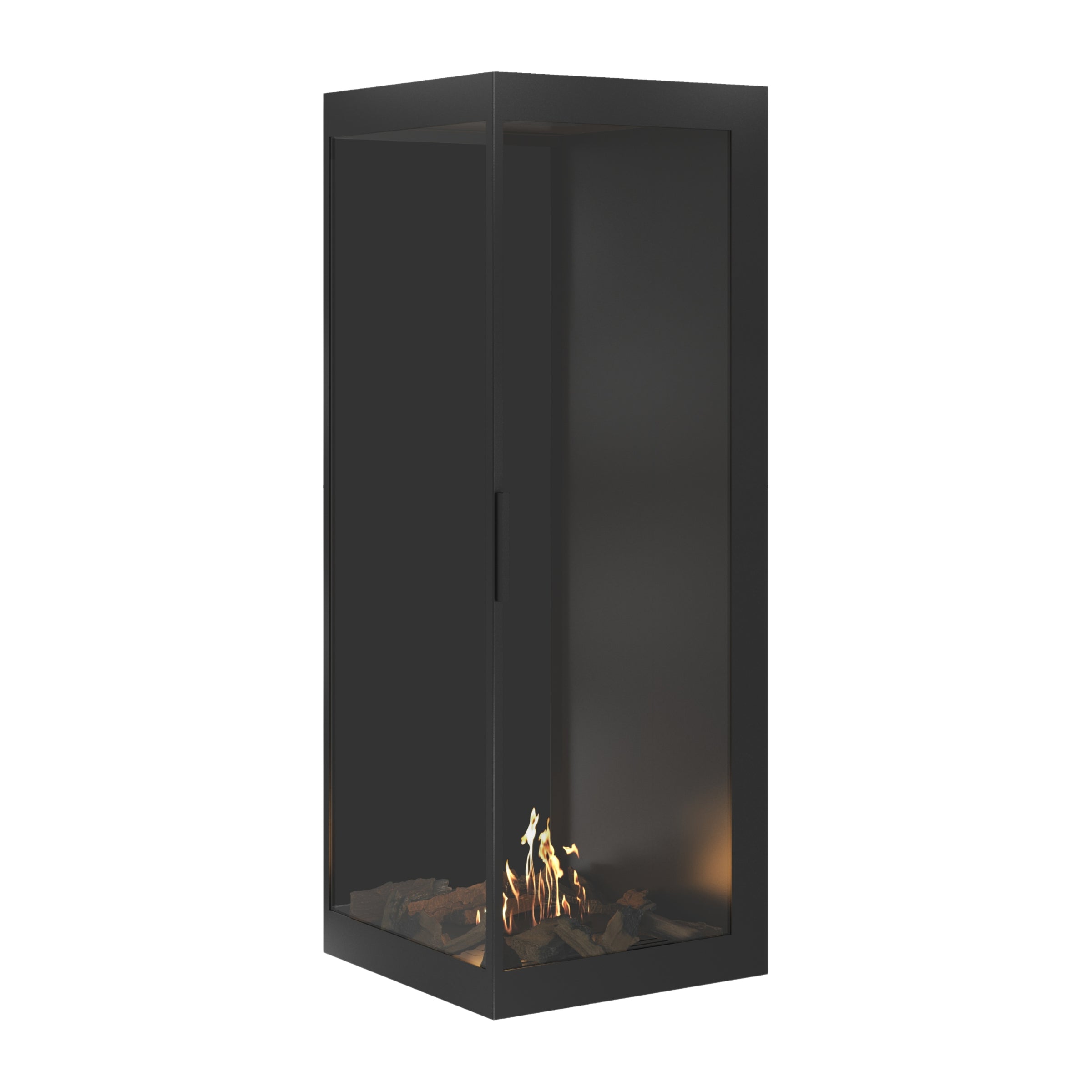 Base Vertical Hoekhaard Links Volle Glas 70 x 180 cm