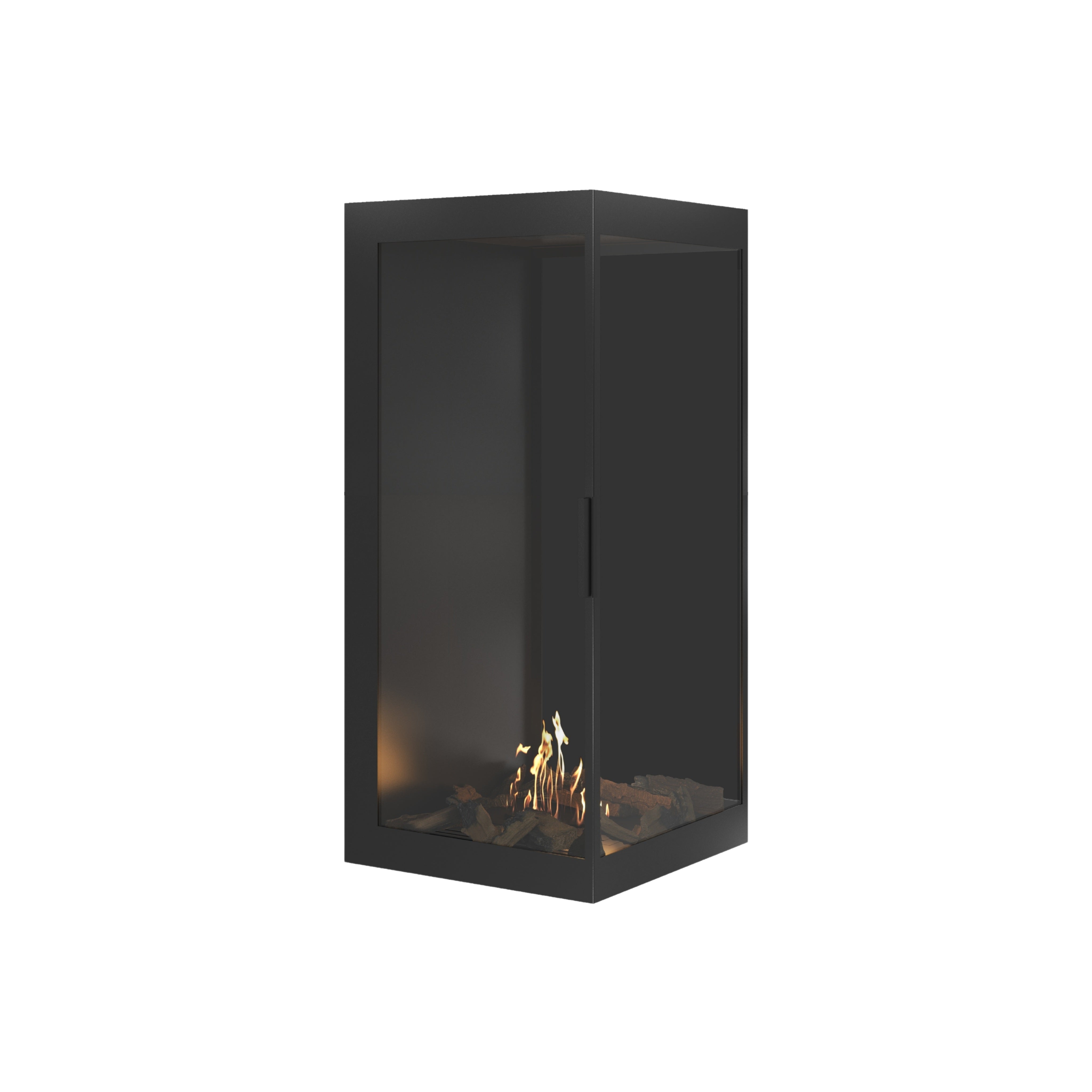 Base Vertical Hoekhaard Rechts Volle Glas 60 x 100 cm