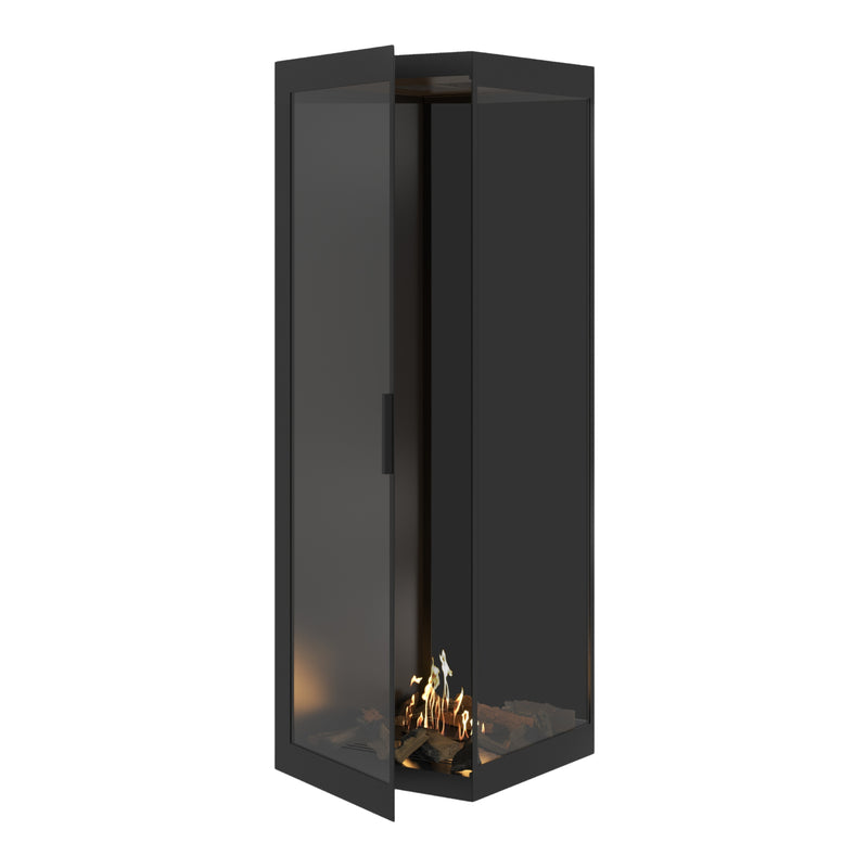 Base Vertical Hoekhaard Rechts Volle Glas 60 x 180 cm