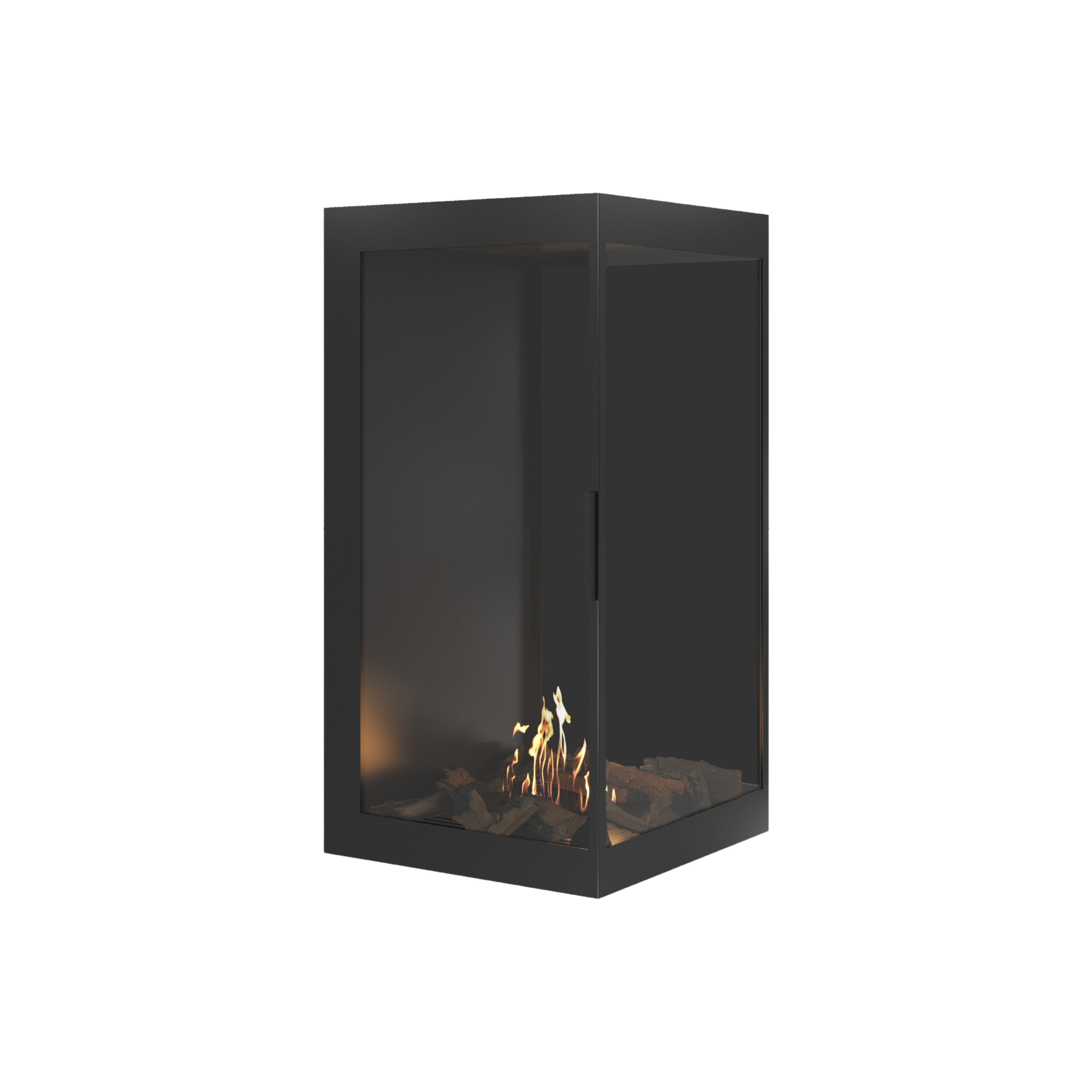 Base Vertical Hoekhaard Rechts Volle Glas 70 x 100 cm