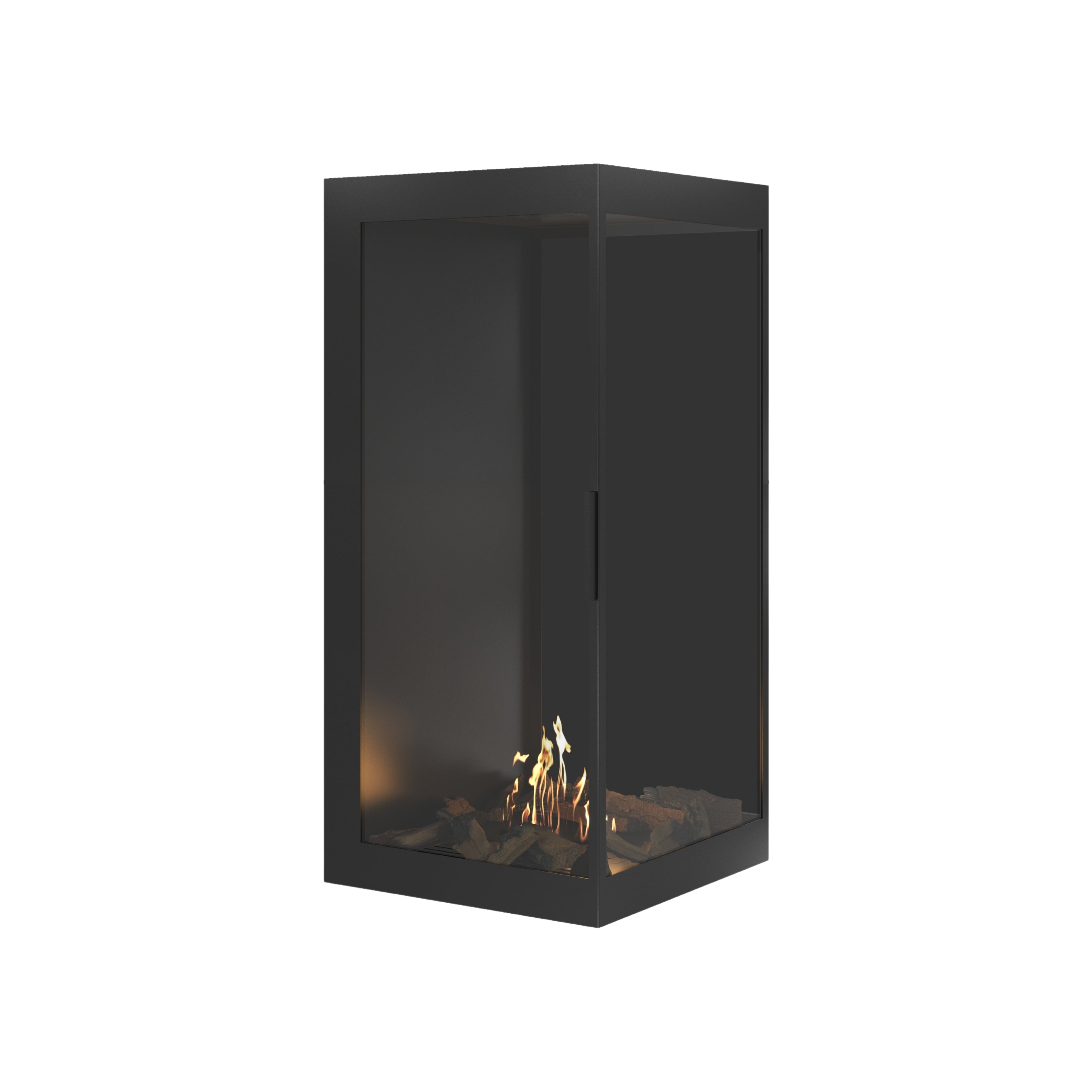 Base Vertical Hoekhaard Rechts Volle Glas 70 x 120 cm