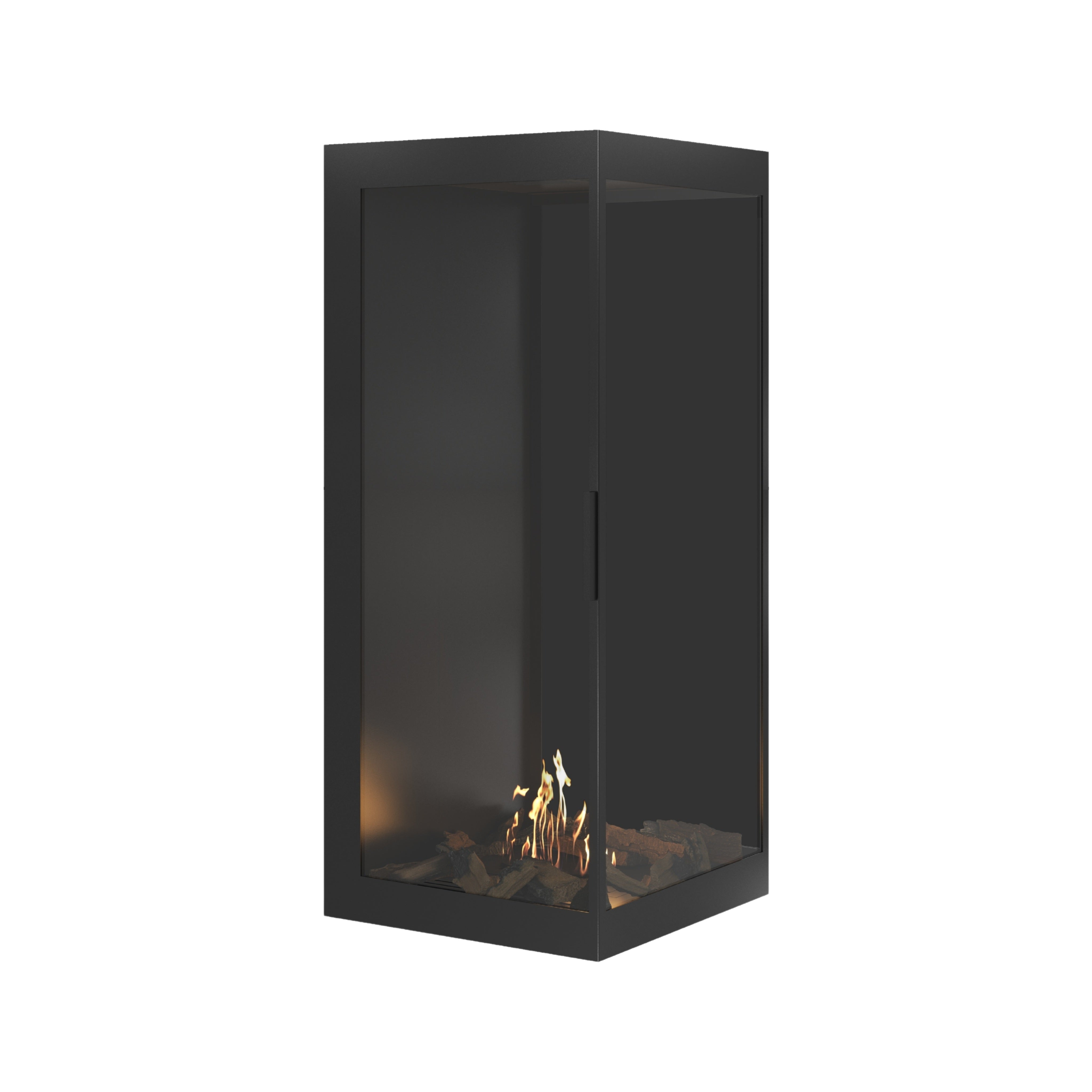 Base Vertical Hoekhaard Rechts Volle Glas 70 x 140 cm