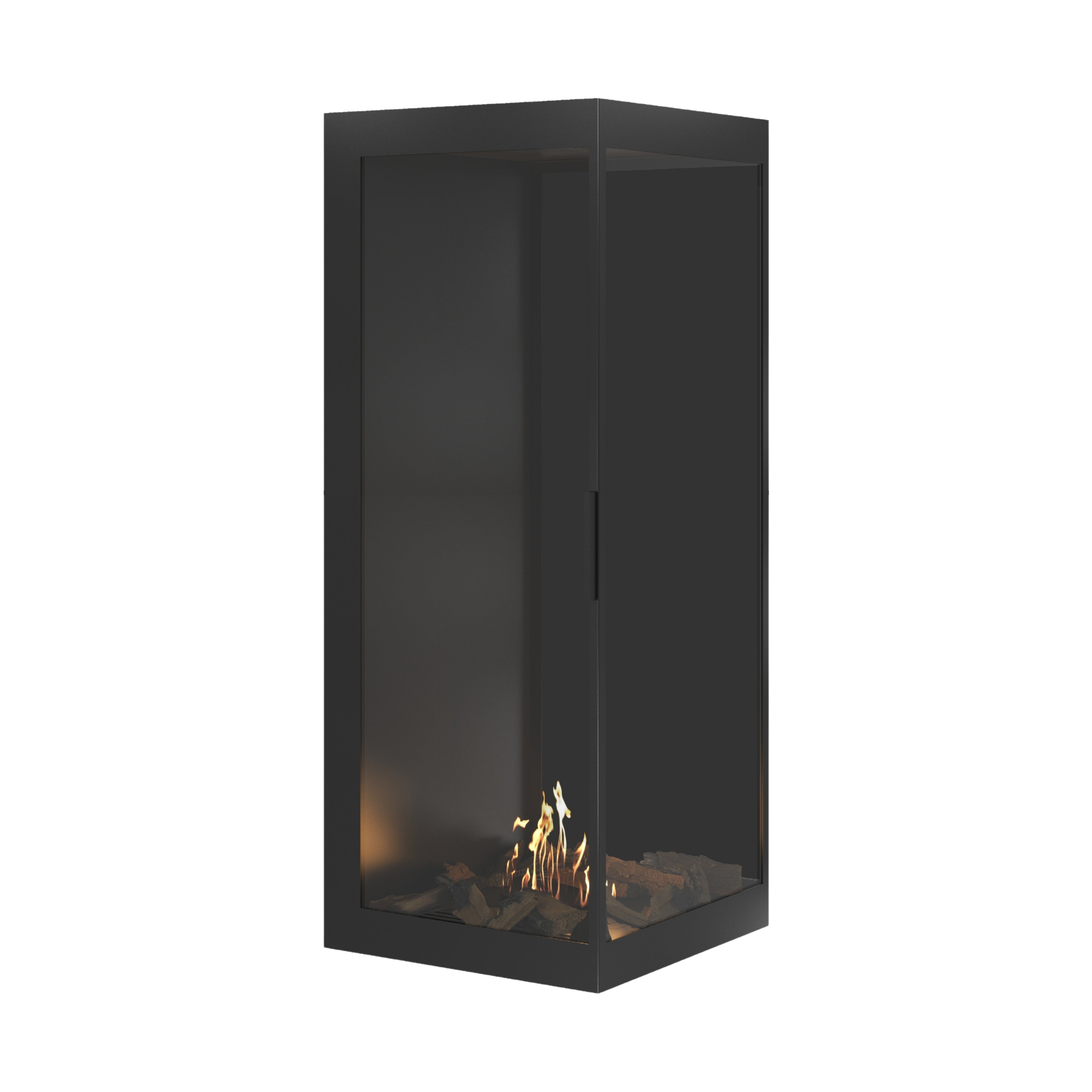 Base Vertical Hoekhaard Rechts Volle Glas 70 x 160 cm