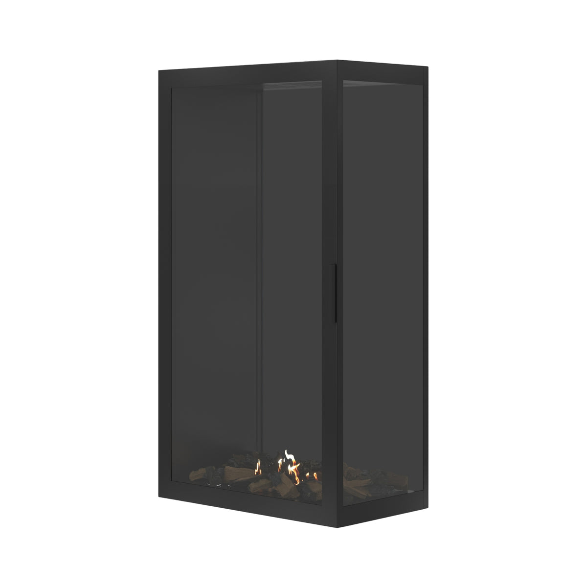 Base Vertical Hoekhaard Rechts Volle Glas 70 x 160 cm