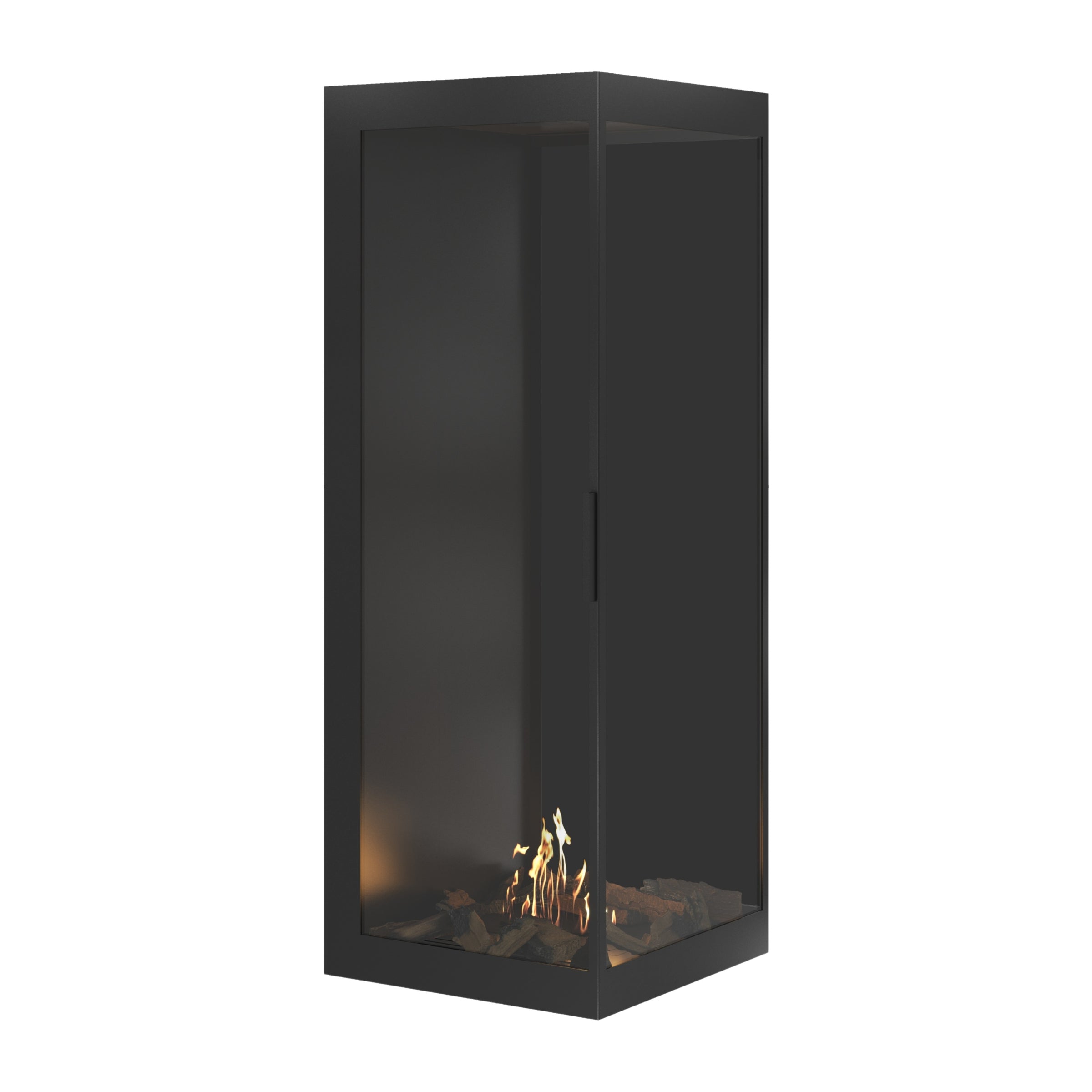 Base Vertical Hoekhaard Rechts Volle Glas 70 x 180 cm