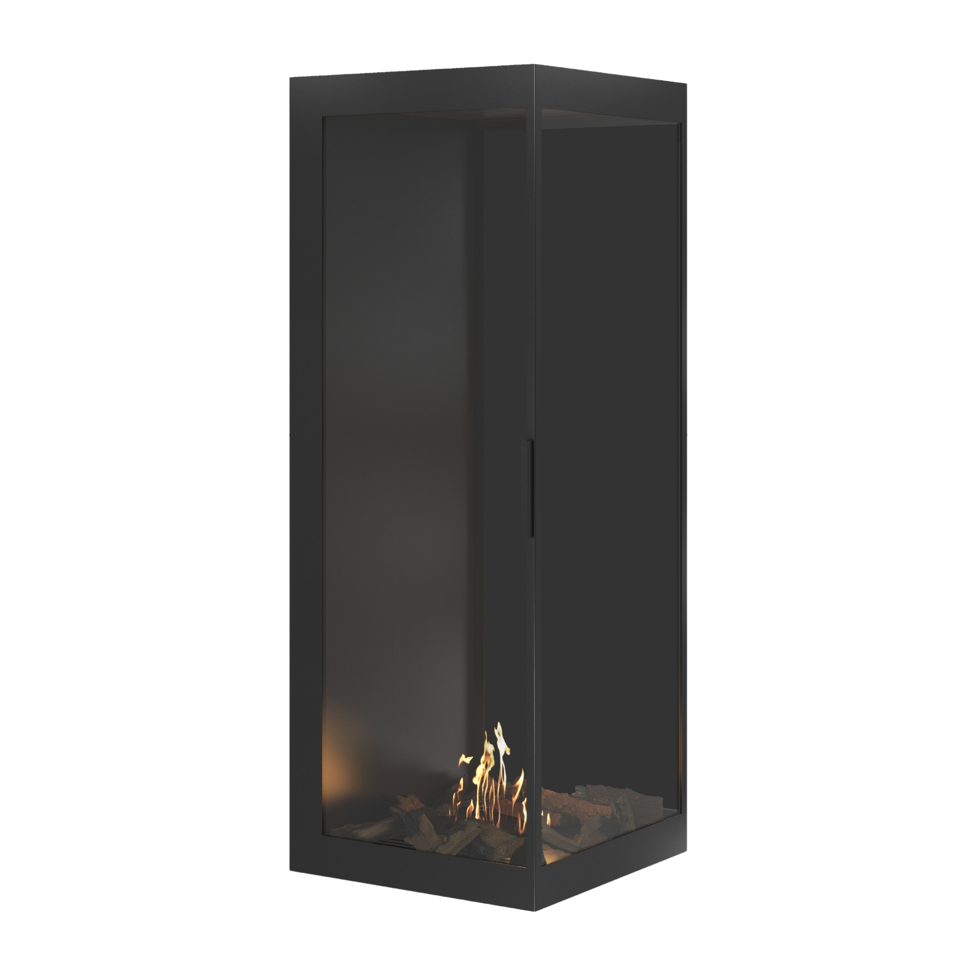 Base Vertical Hoekhaard Rechts Volle Glas 70 x 180 cm