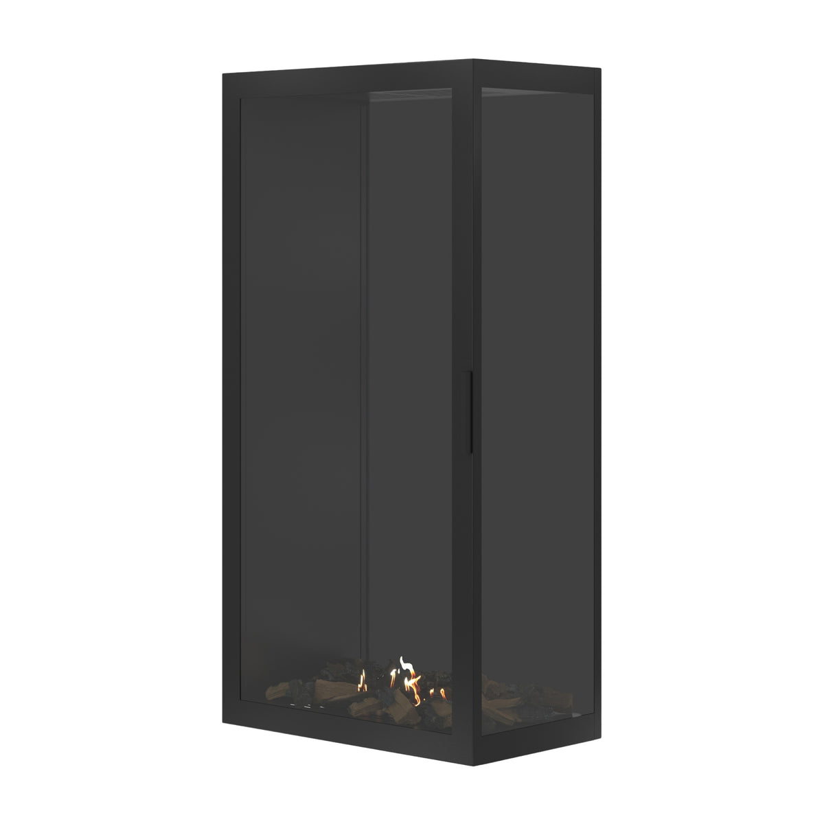 Base Vertical Hoekhaard Rechts Volle Glas 70 x 180 cm