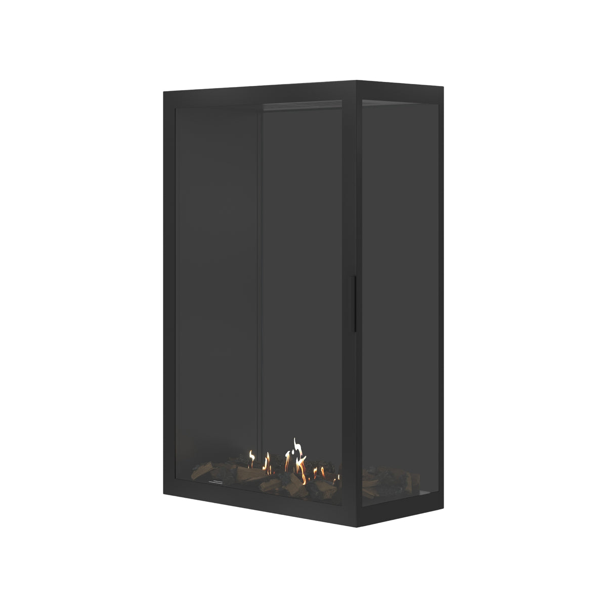 Base Vertical Hoekhaard Rechts Volle Glas 80 x 140 cm