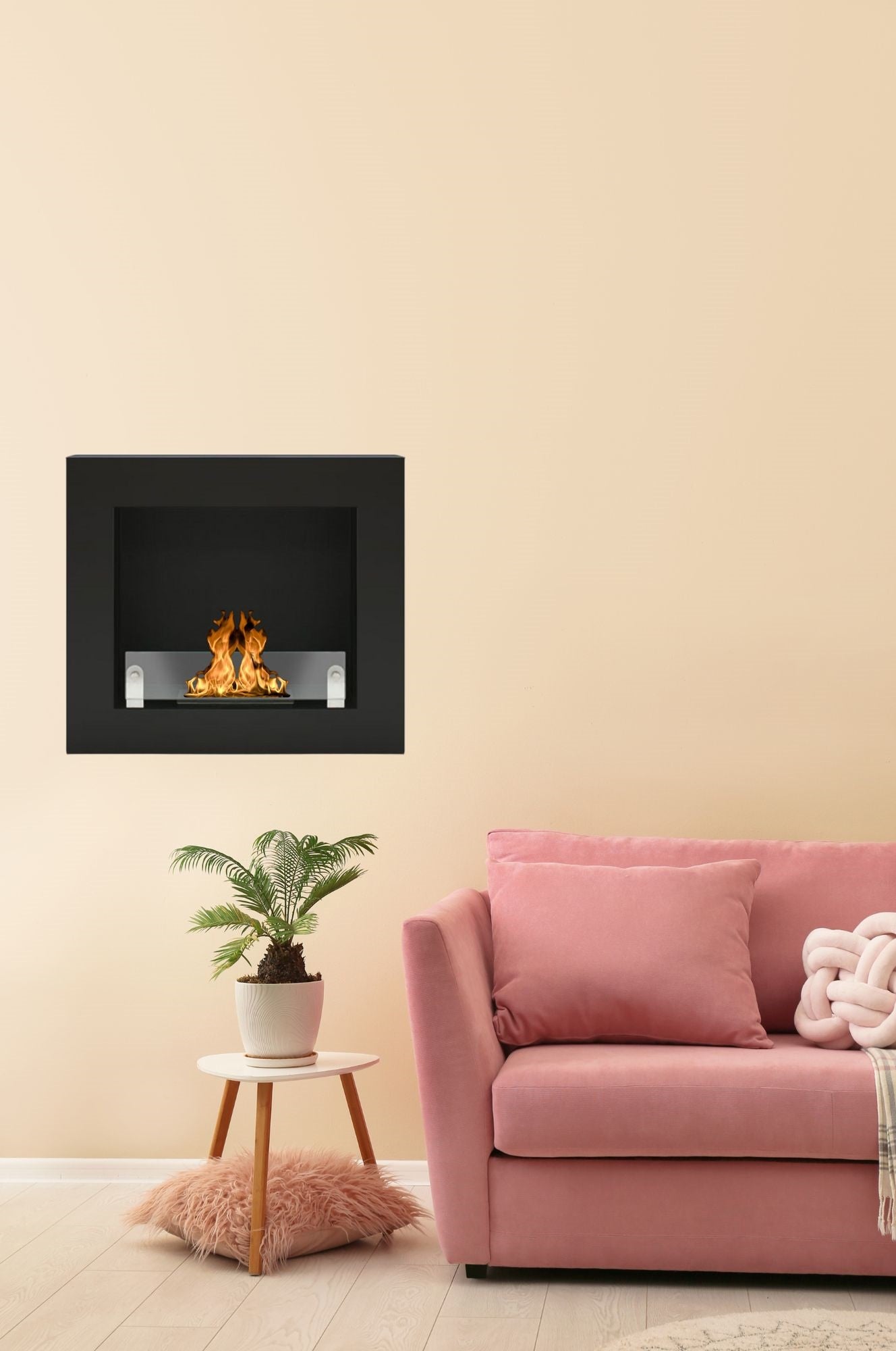 Basia Bio Ethanol Wandhaard 70 cm