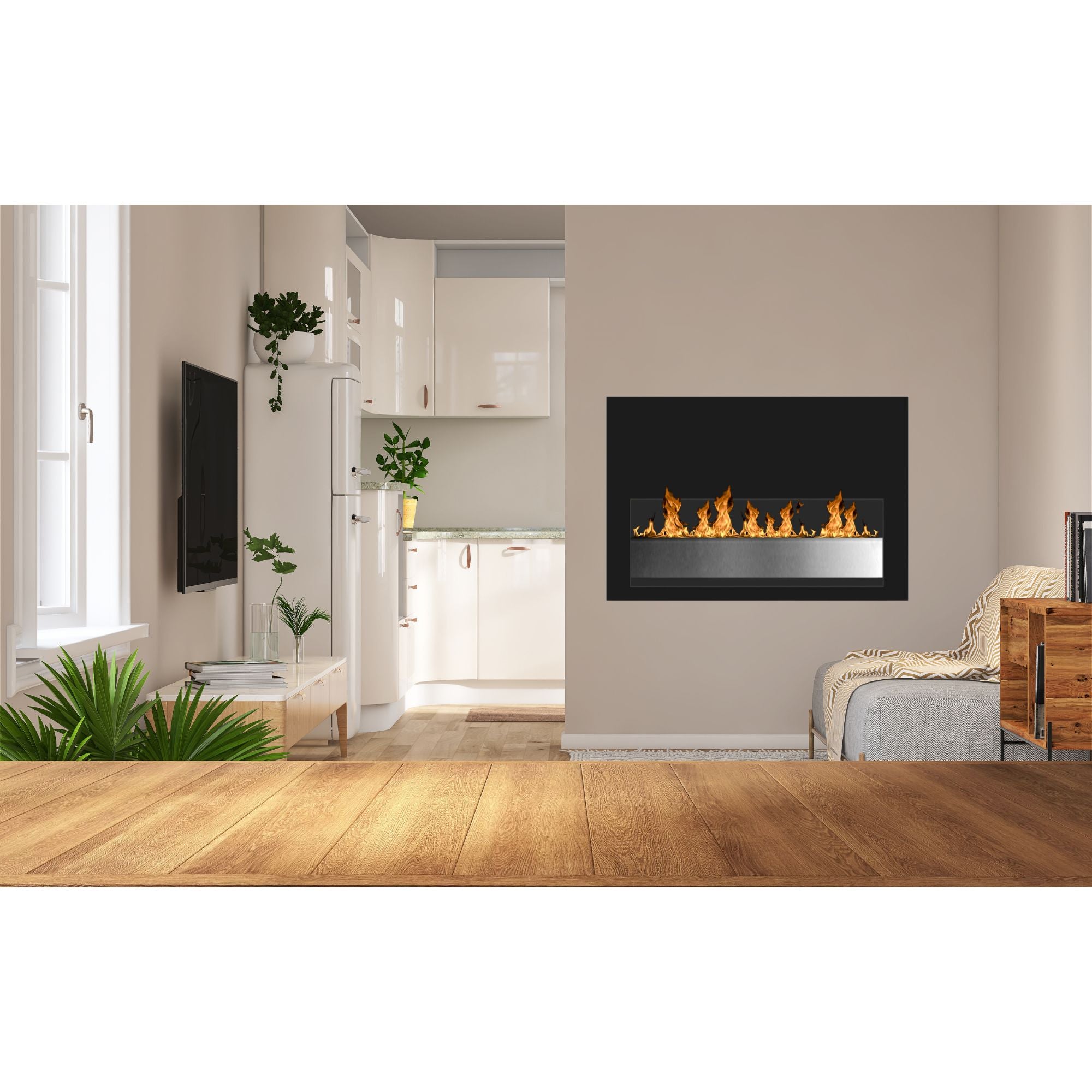 Batur Bio Ethanol Wandhaard 90 CM