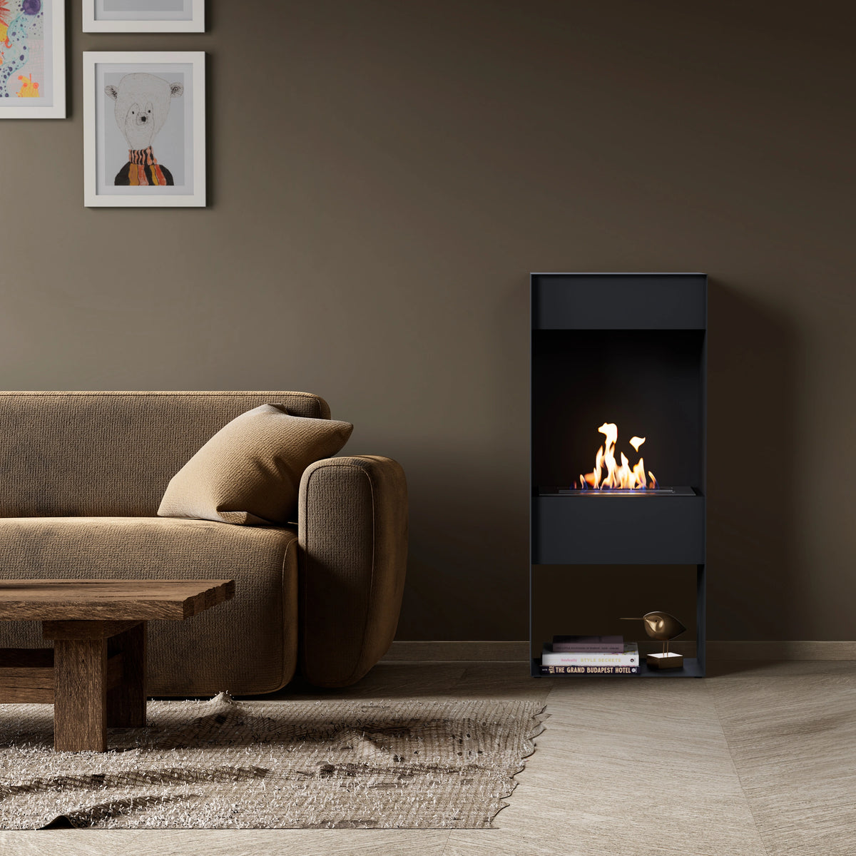 Coce Bio Ethanol Vrijstaand Haard H104 cm