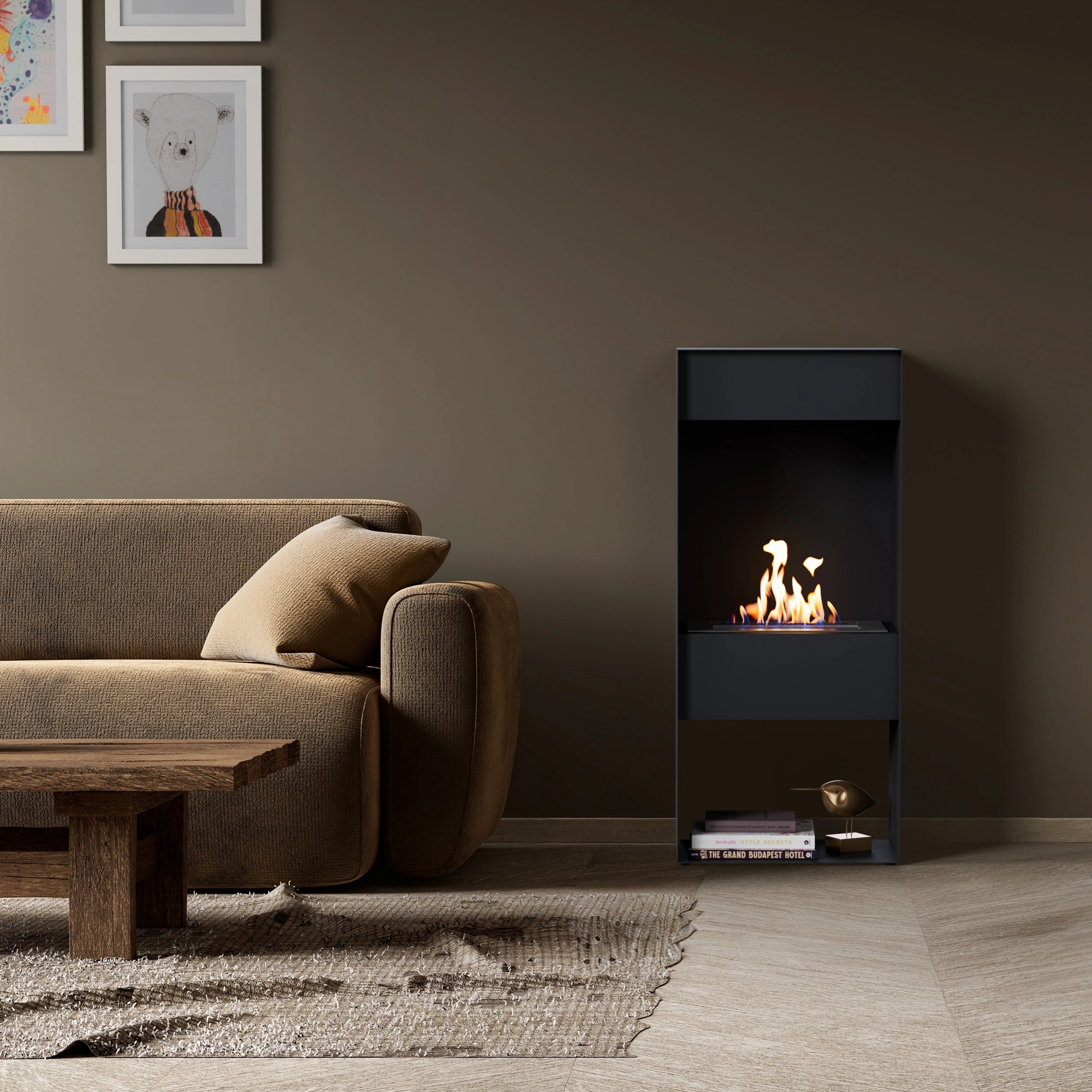 Coce Bio Ethanol Vrijstaand Haard H104 cm