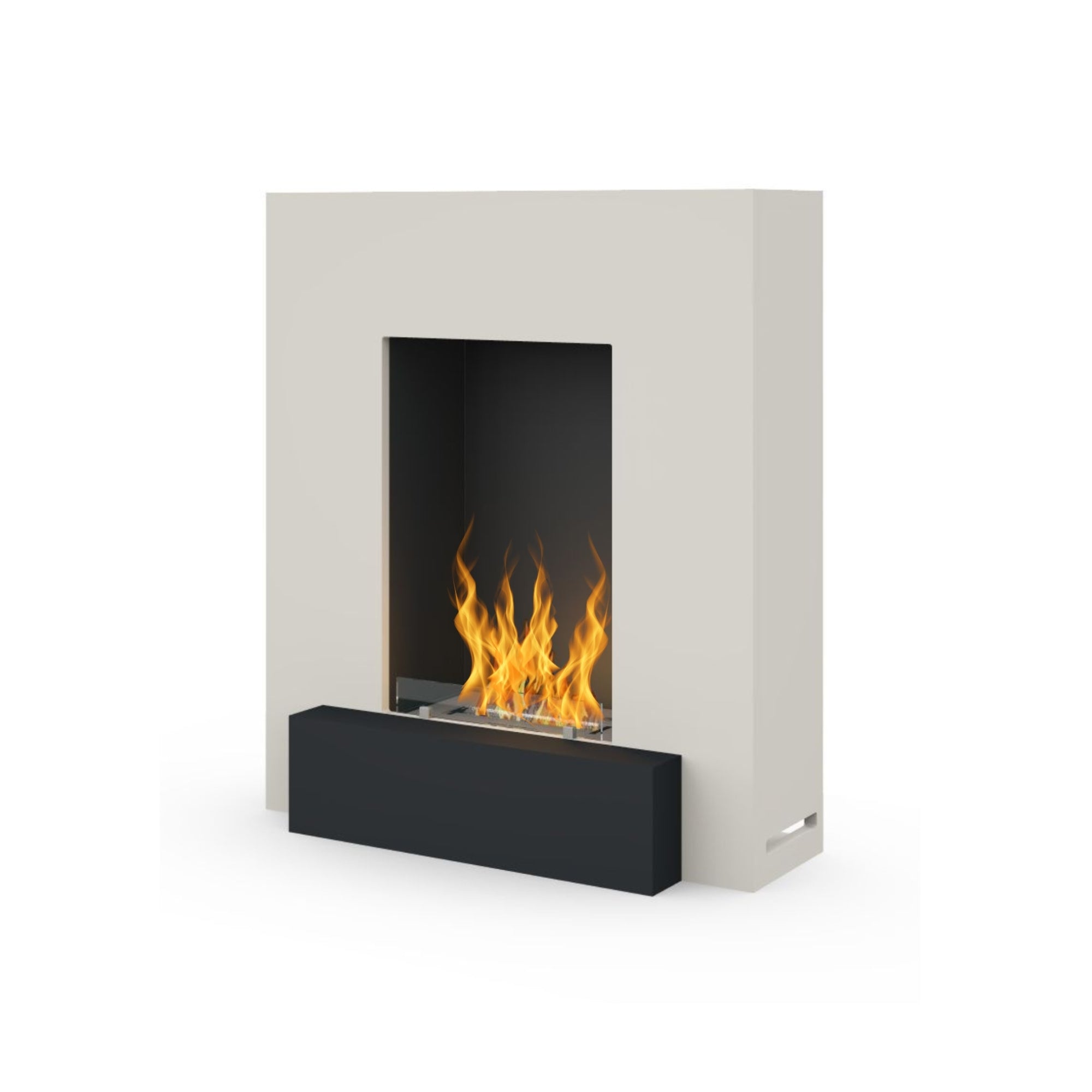 Covo Wit Bio ethanol Vrijstaand Haard H113 cm