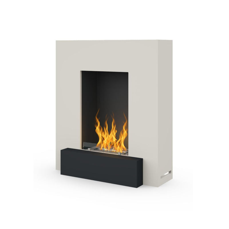 Covo Wit Bio ethanol Vrijstaand Haard H113 cm