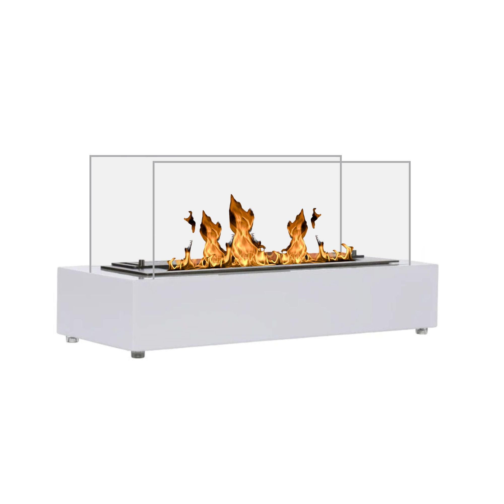 Cube W Bio Ethanol Tafelhaard L50 cm