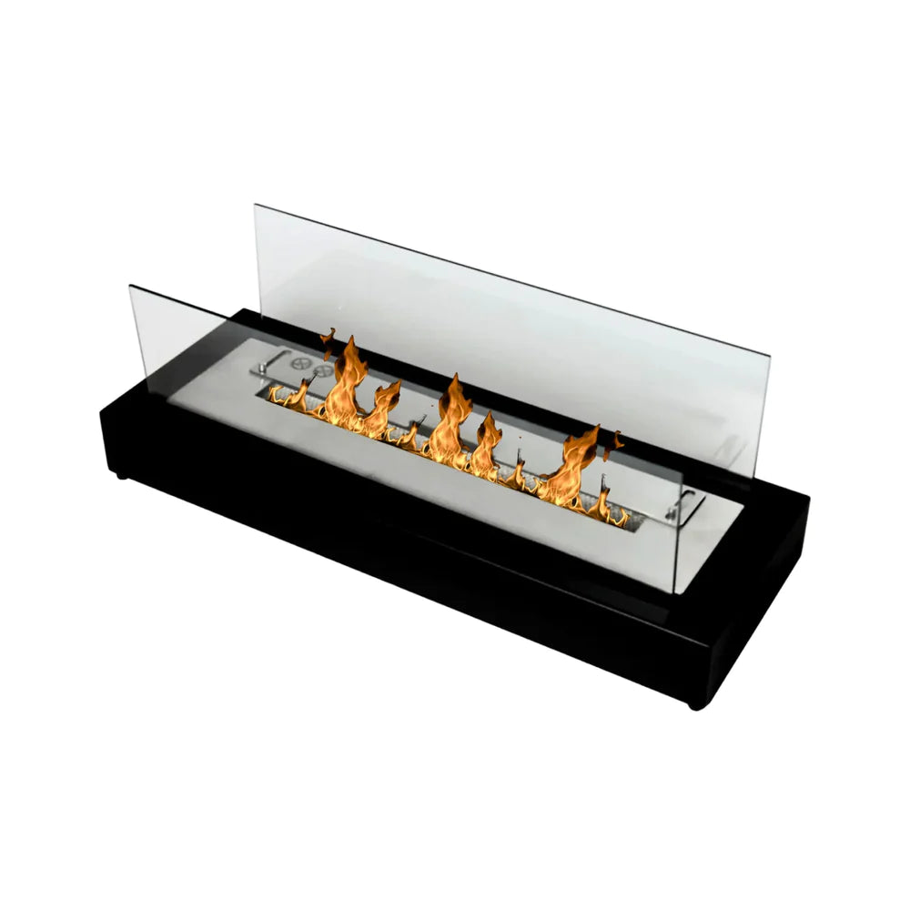 Cube XL Black Table Fireplace