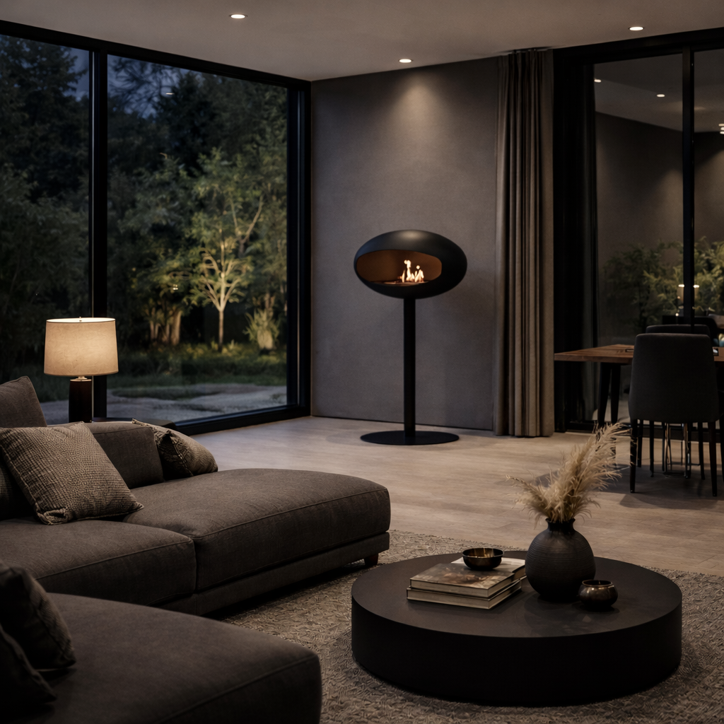 Dale Bio Ethanol Vrijstaand haard D60 cm