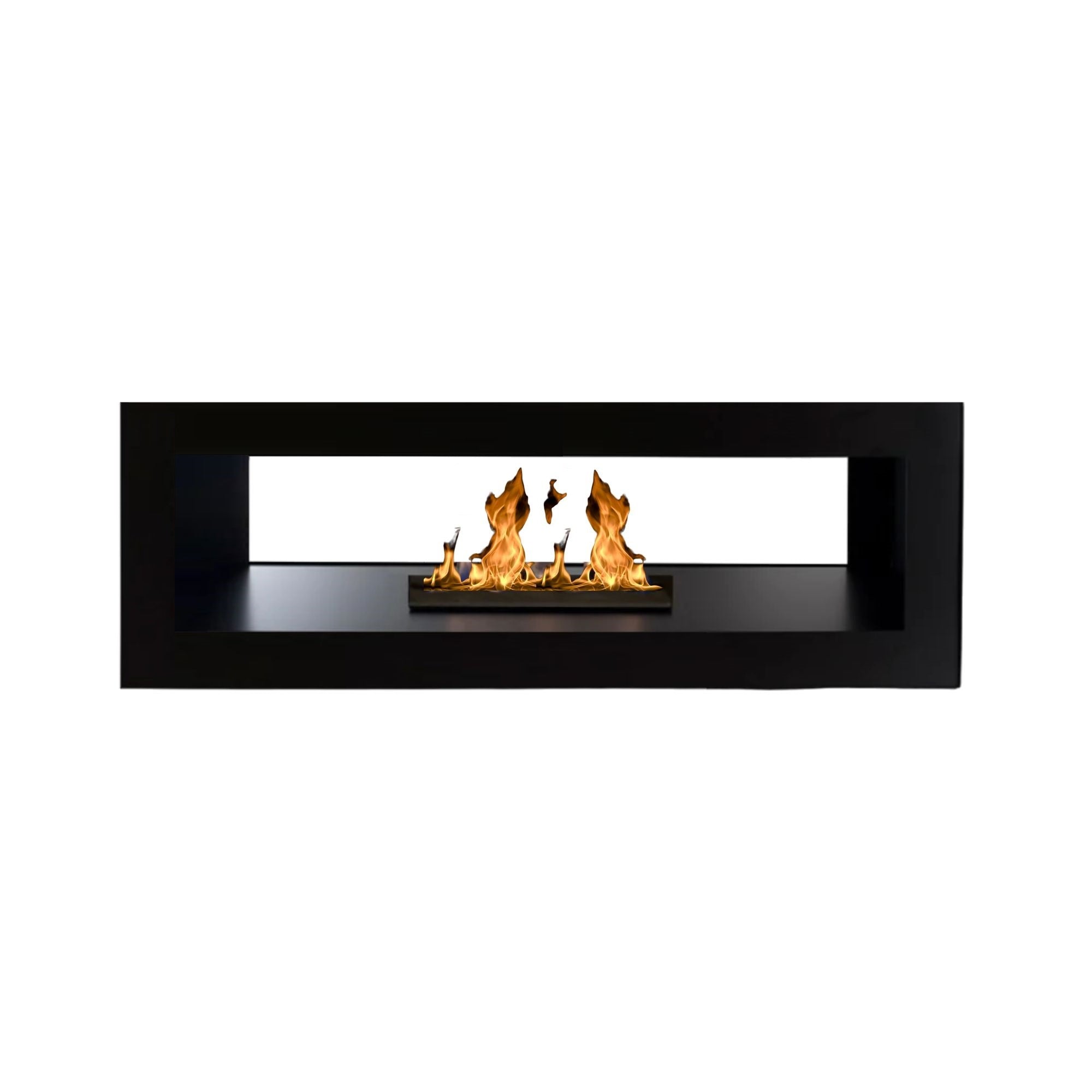 Dukino Bio Ethanol Doorkijk Inbouwhaard 112 CM
