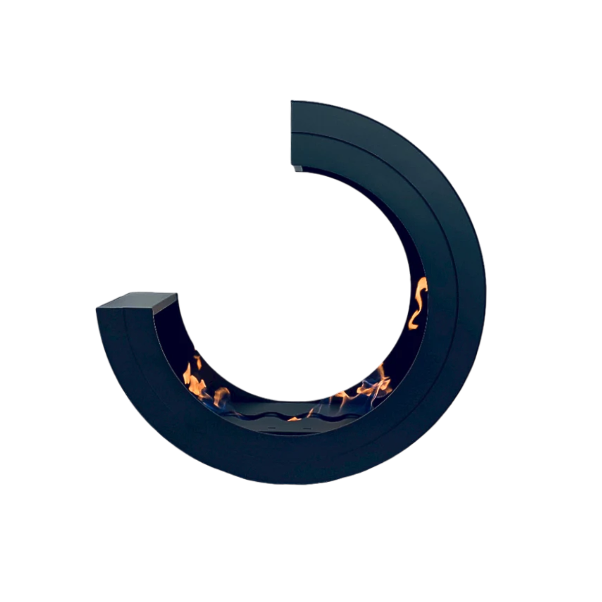 Erta 80 3/4 Freestanding Bio Stove Fireplace